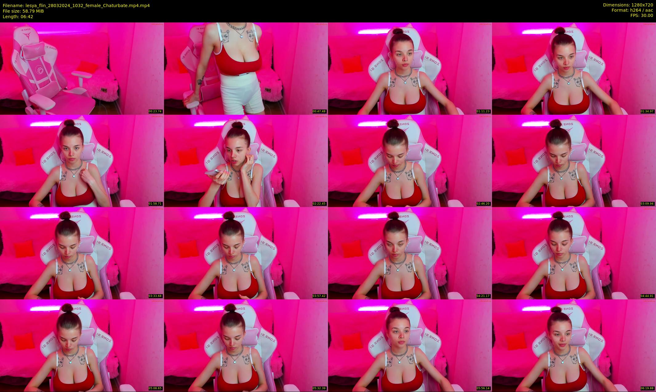 lesya_flin — 7 minute Chaturbate female cam show recording, 720p, Mar 28, 2024