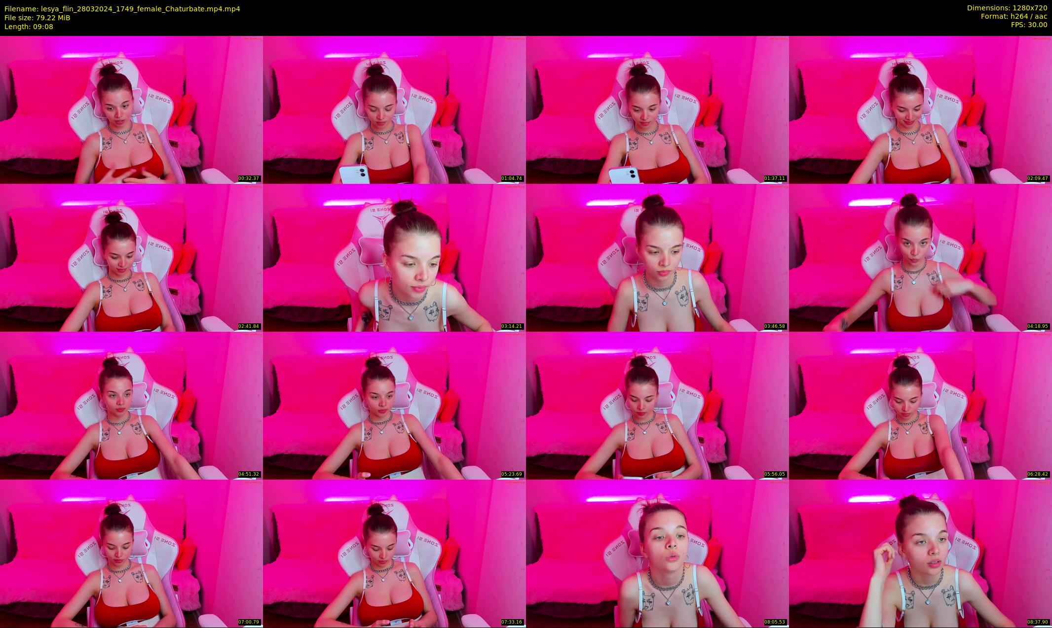 lesya_flin — 10 minute Chaturbate female cam show recording, 720p, Mar 28, 2024