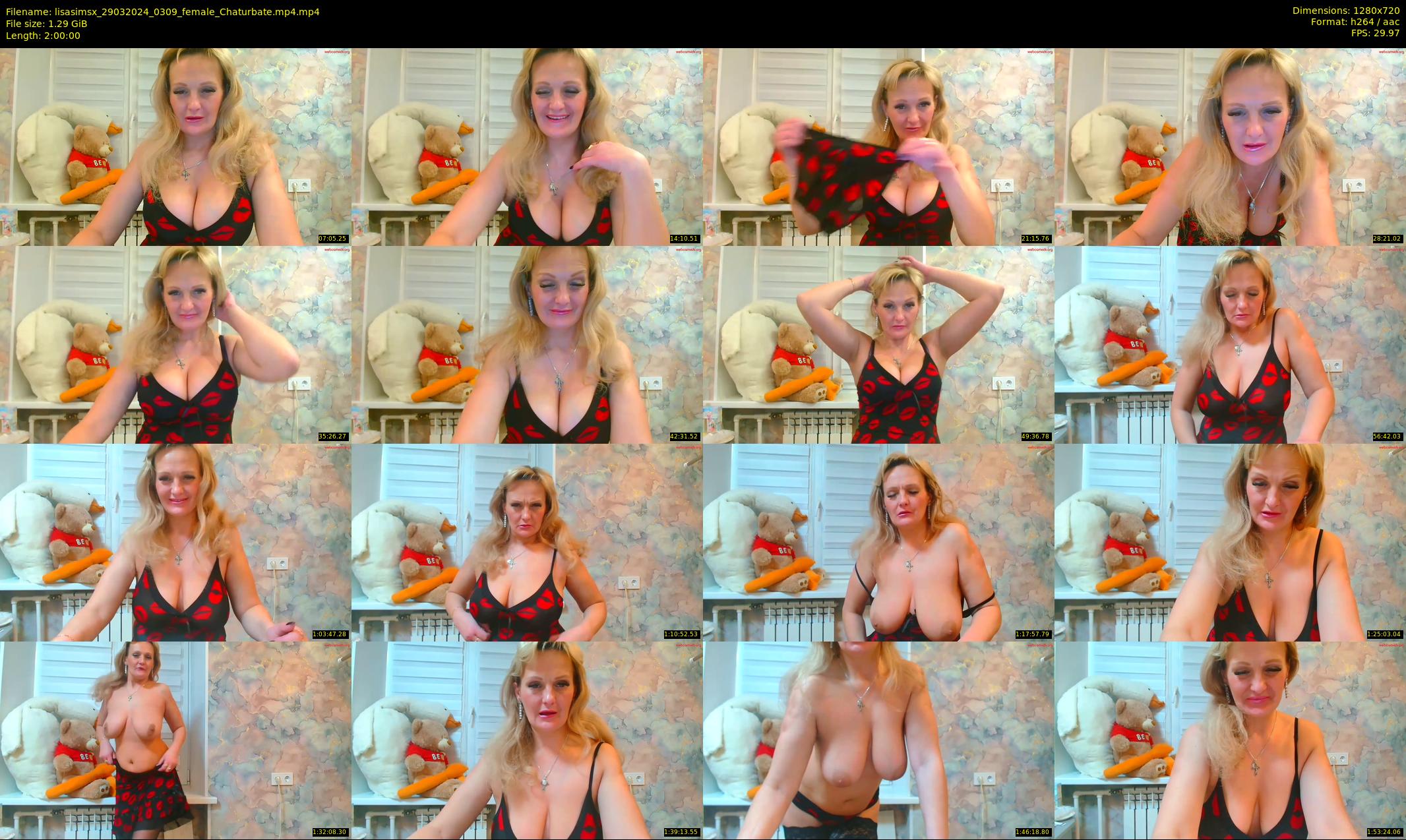 lisasimsx — 120 minute Chaturbate female cam show recording, 720p, Mar 29, 2024