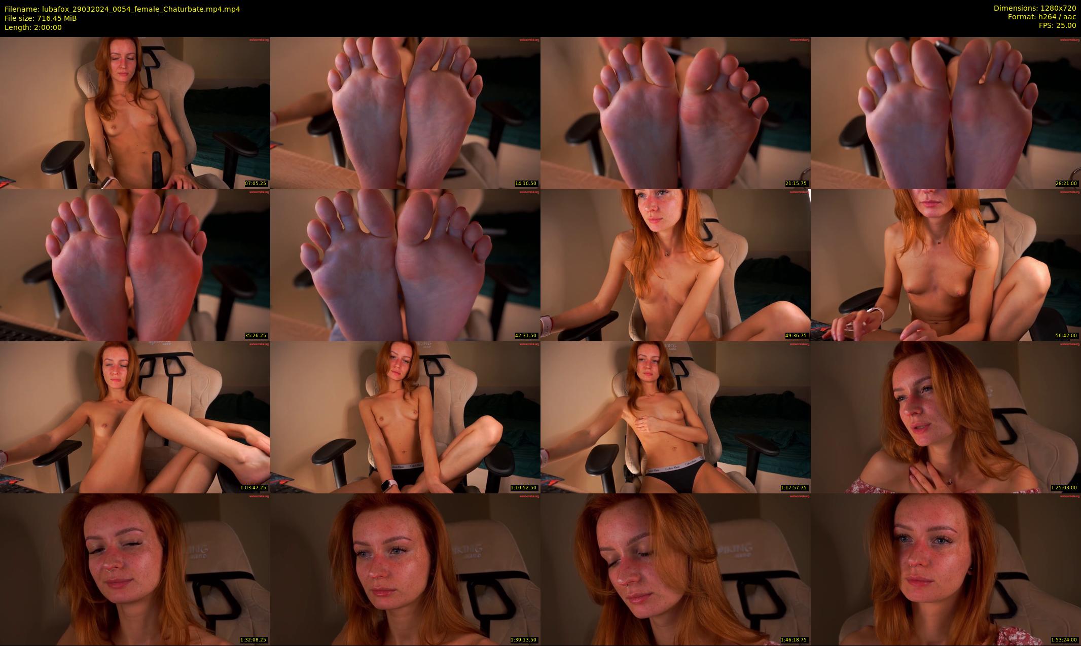 lubafox — 120 minute Chaturbate female cam show recording, 720p, Mar 29, 2024