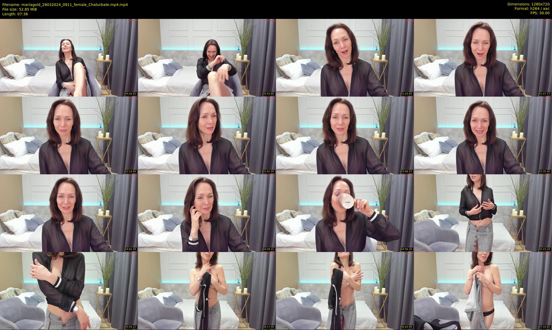 mariagold — 8 minute Chaturbate female cam show recording, 720p, Mar 28, 2024