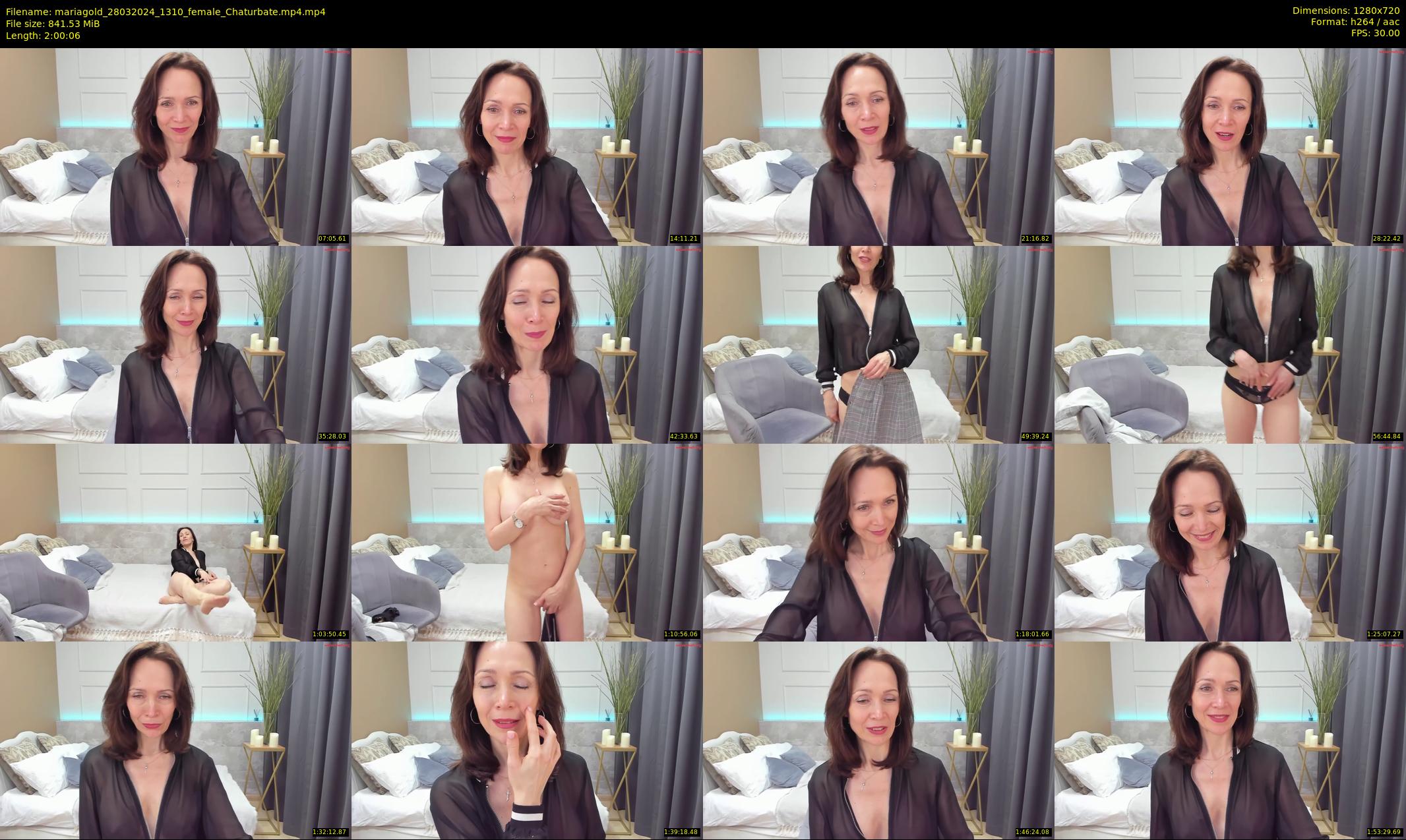 mariagold — 121 minute Chaturbate female cam show recording, 720p, Mar 28, 2024