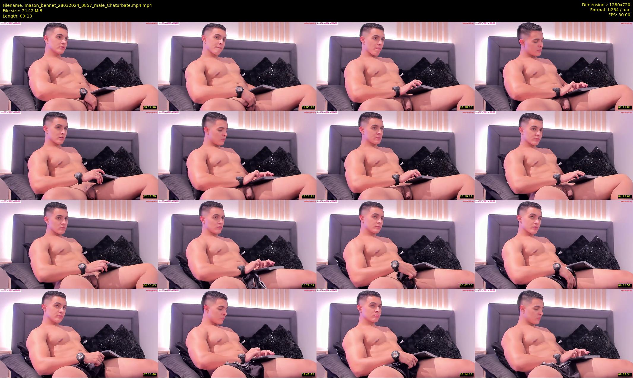 mason_bennet — 10 minute Chaturbate male cam show recording, 720p, Mar 28, 2024