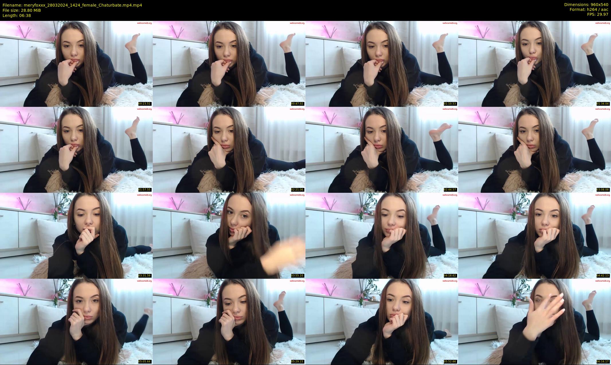 meryfoxxx — 7 minute Chaturbate female cam show recording, 480p, Mar 28, 2024
