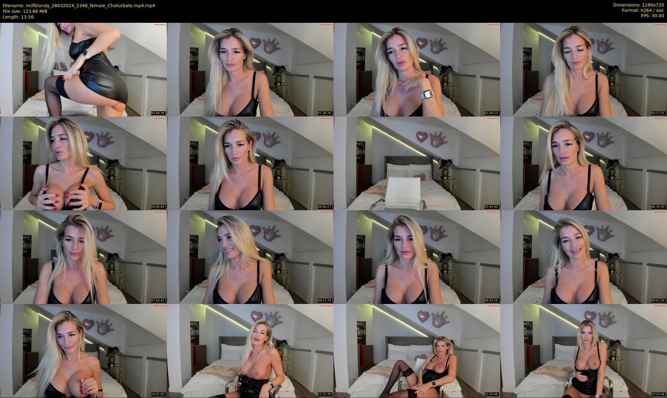 milfblondy — 14 minute Chaturbate female cam show recording, 720p, Mar 28, 2024