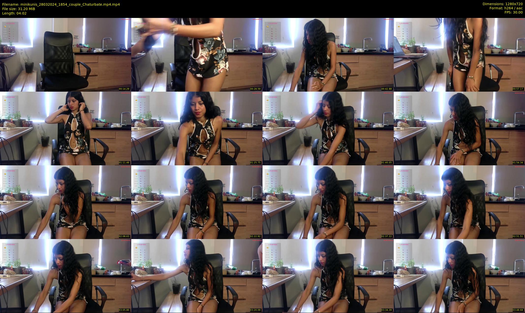 minikunis — 5 minute Chaturbate couple cam show recording, 720p, Mar 28, 2024
