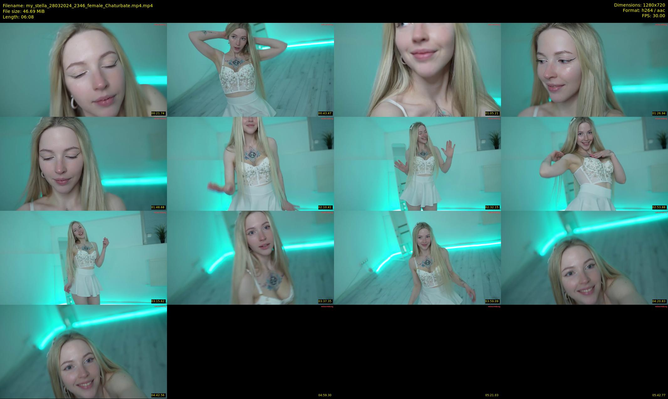 my_stella — 7 minute Chaturbate female cam show recording, 720p, Mar 28, 2024