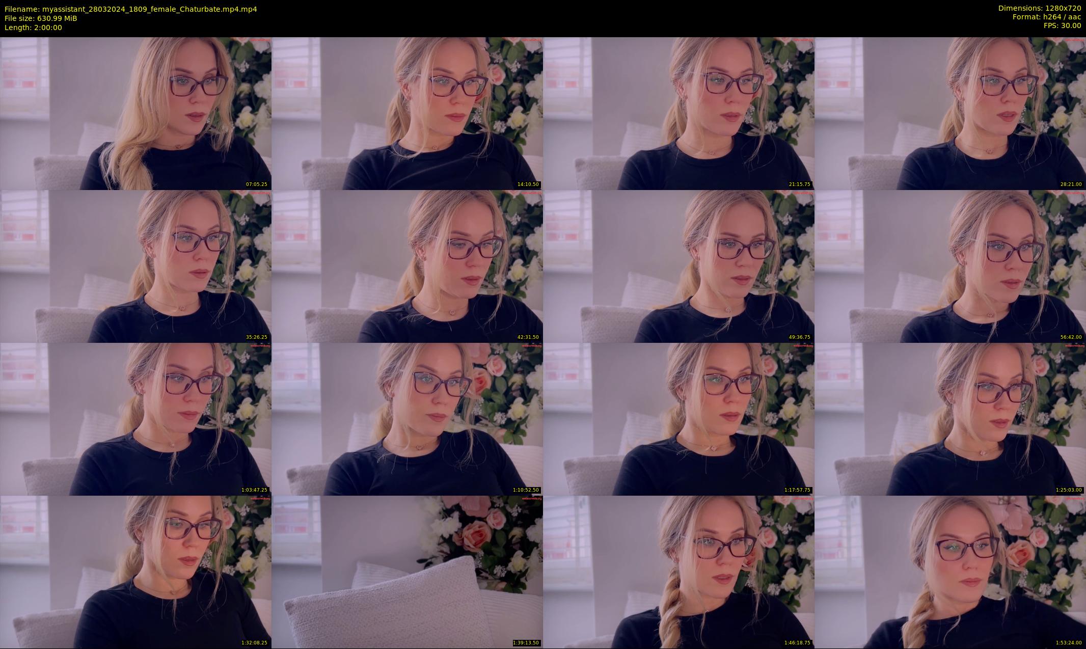 myassistant — 120 minute Chaturbate female cam show recording, 720p, Mar 28, 2024