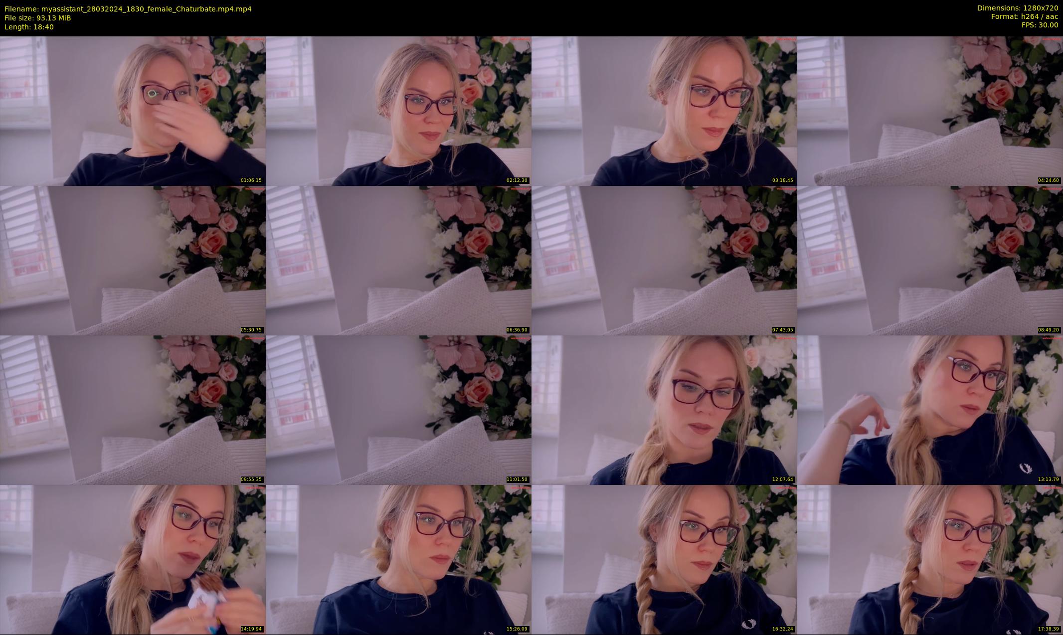 myassistant — 19 minute Chaturbate female cam show recording, 720p, Mar 28, 2024