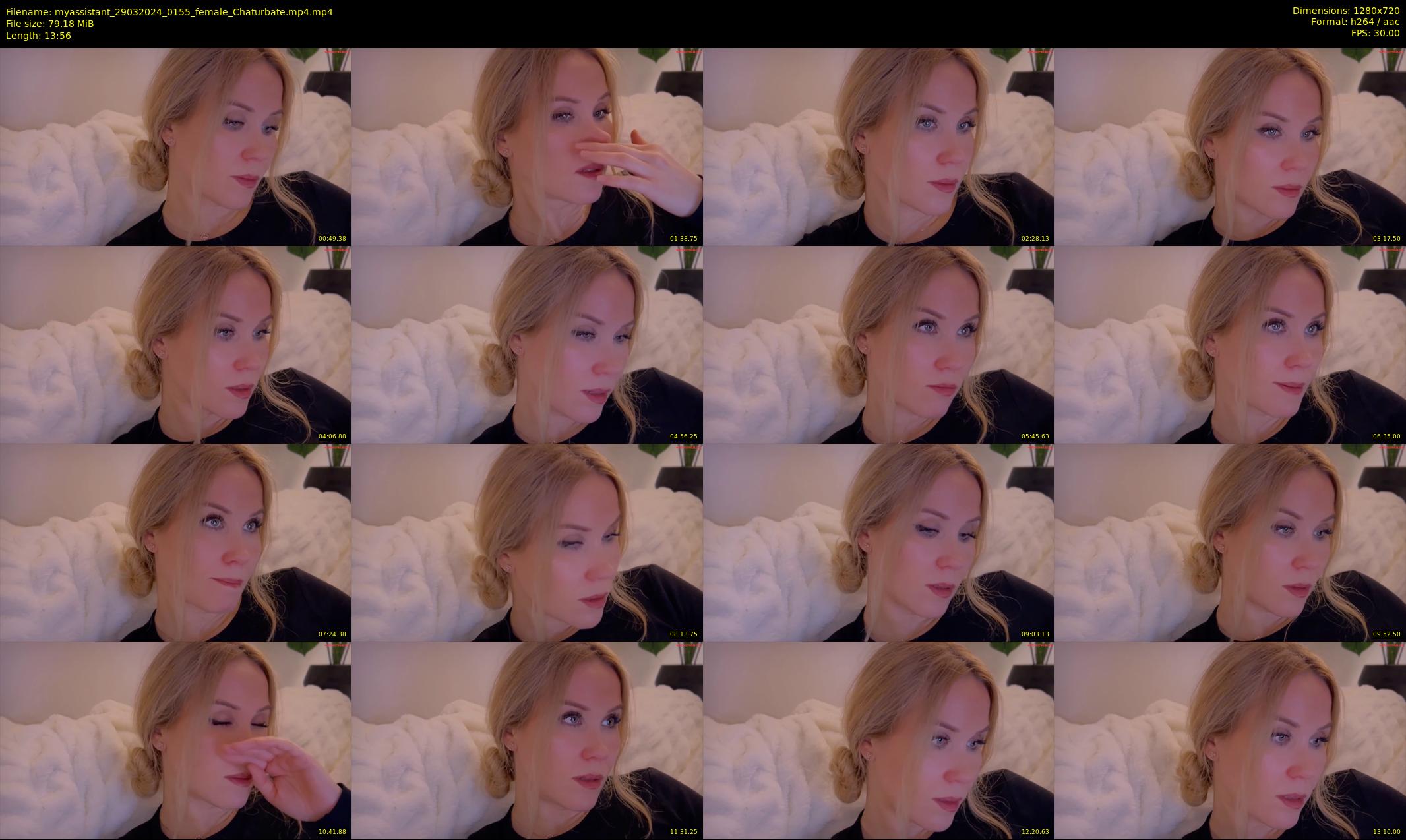 myassistant — 14 minute Chaturbate female cam show recording, 720p, Mar 29, 2024