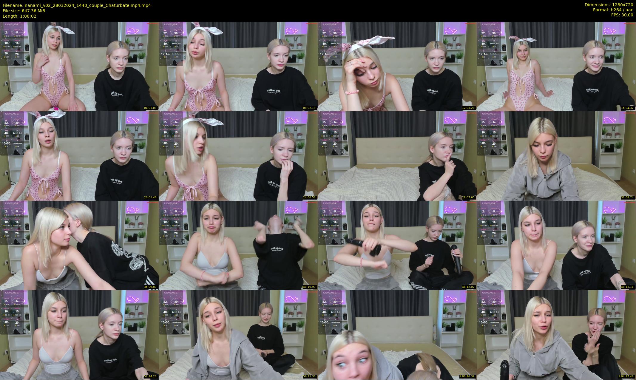nanami_v02 — 69 minute Chaturbate couple cam show recording, 720p, Mar 28, 2024
