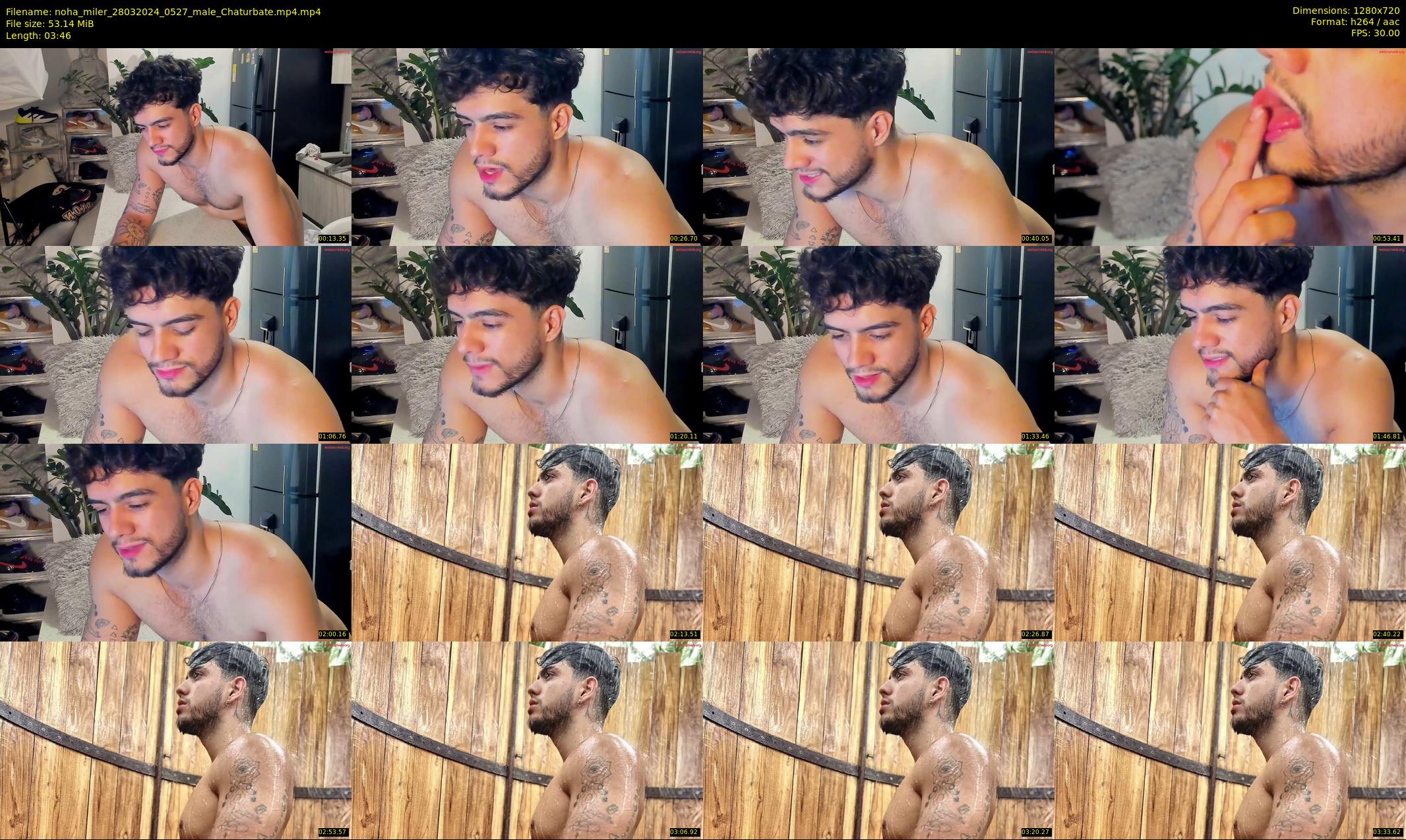noha_miler — 4 minute Chaturbate male cam show recording, 720p, Mar 28, 2024