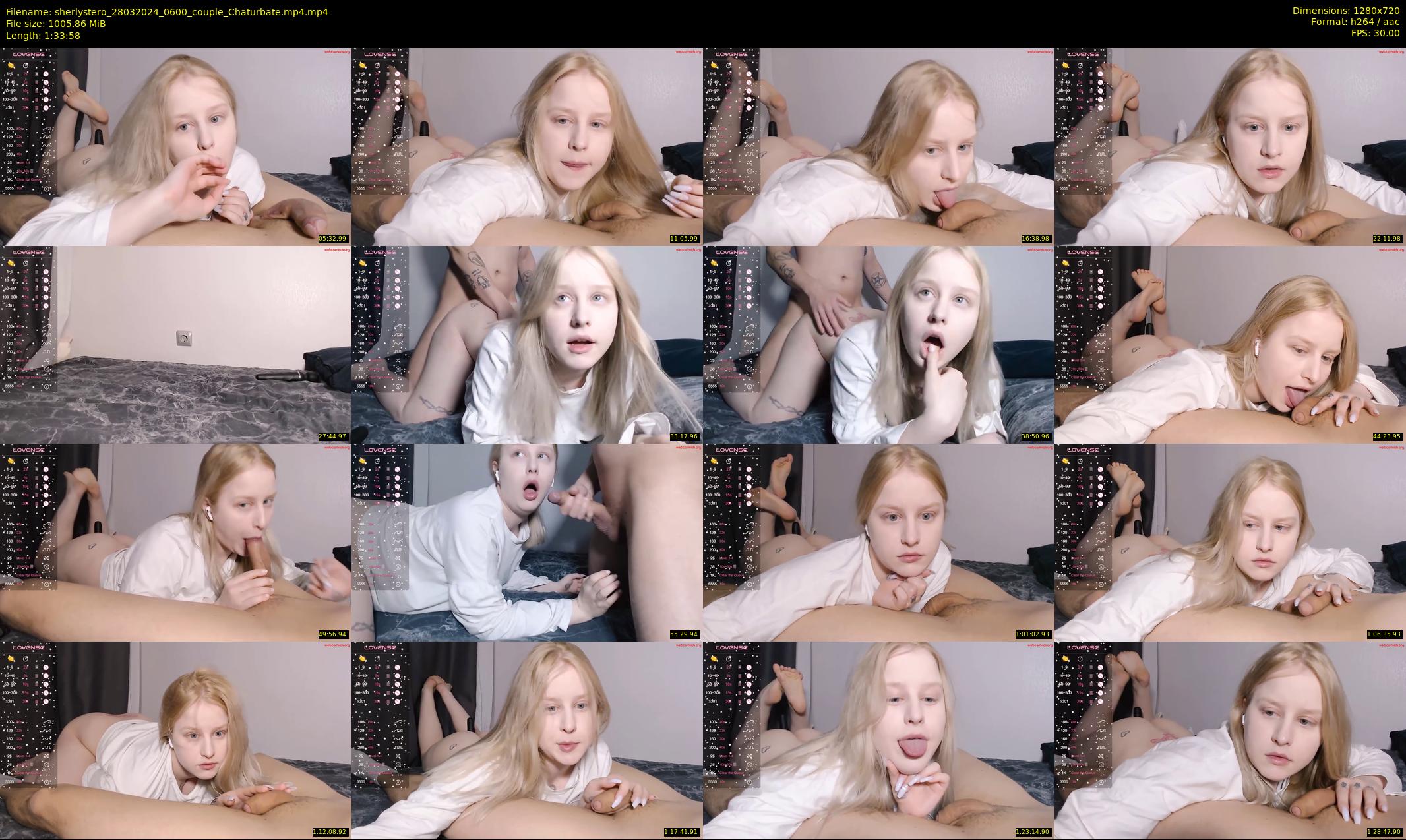 sherlystero — 94 minute Chaturbate couple cam show recording, 720p, Mar 28, 2024