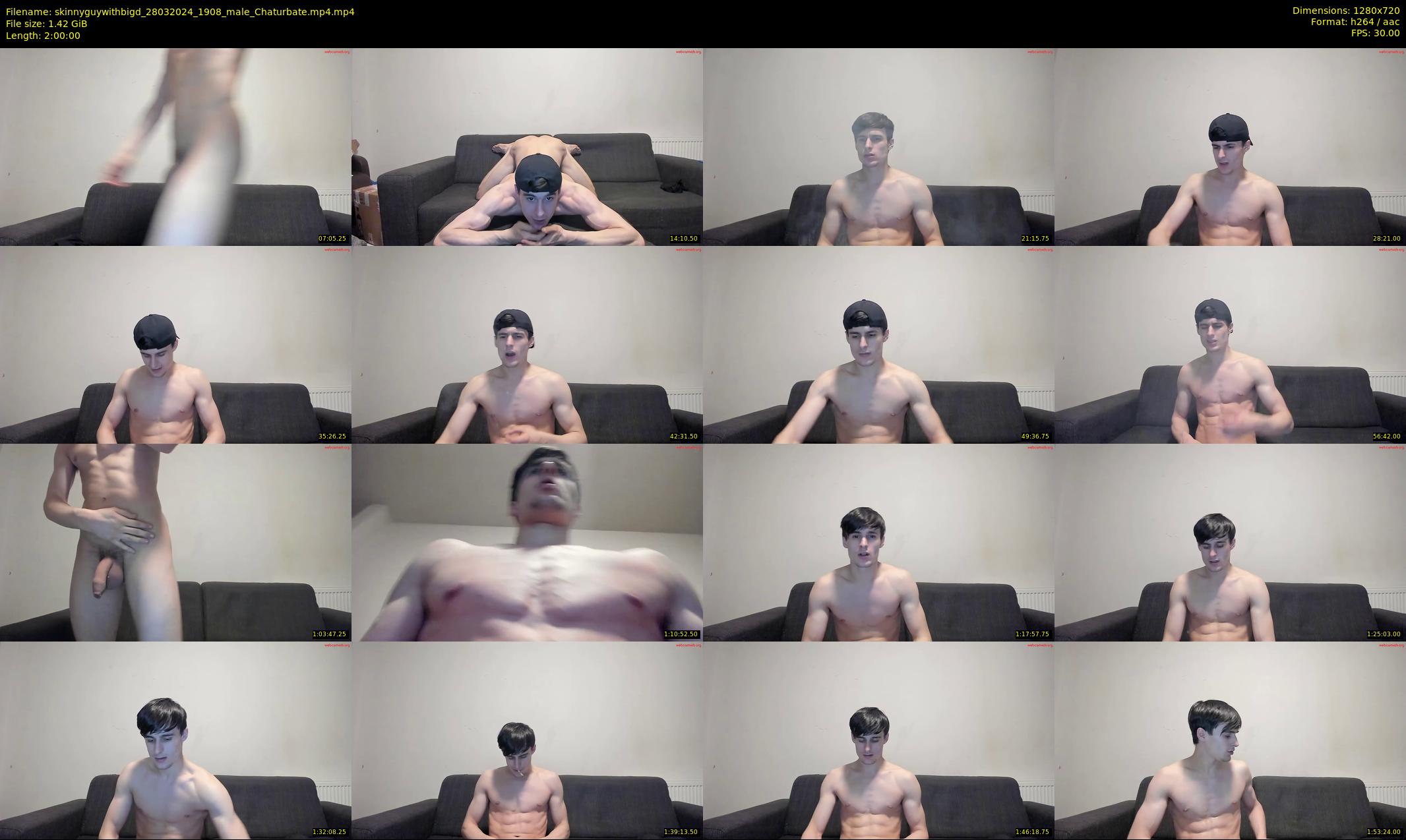 skinnyguywithbigd — 120 minute Chaturbate male cam show recording, 720p, Mar 28, 2024