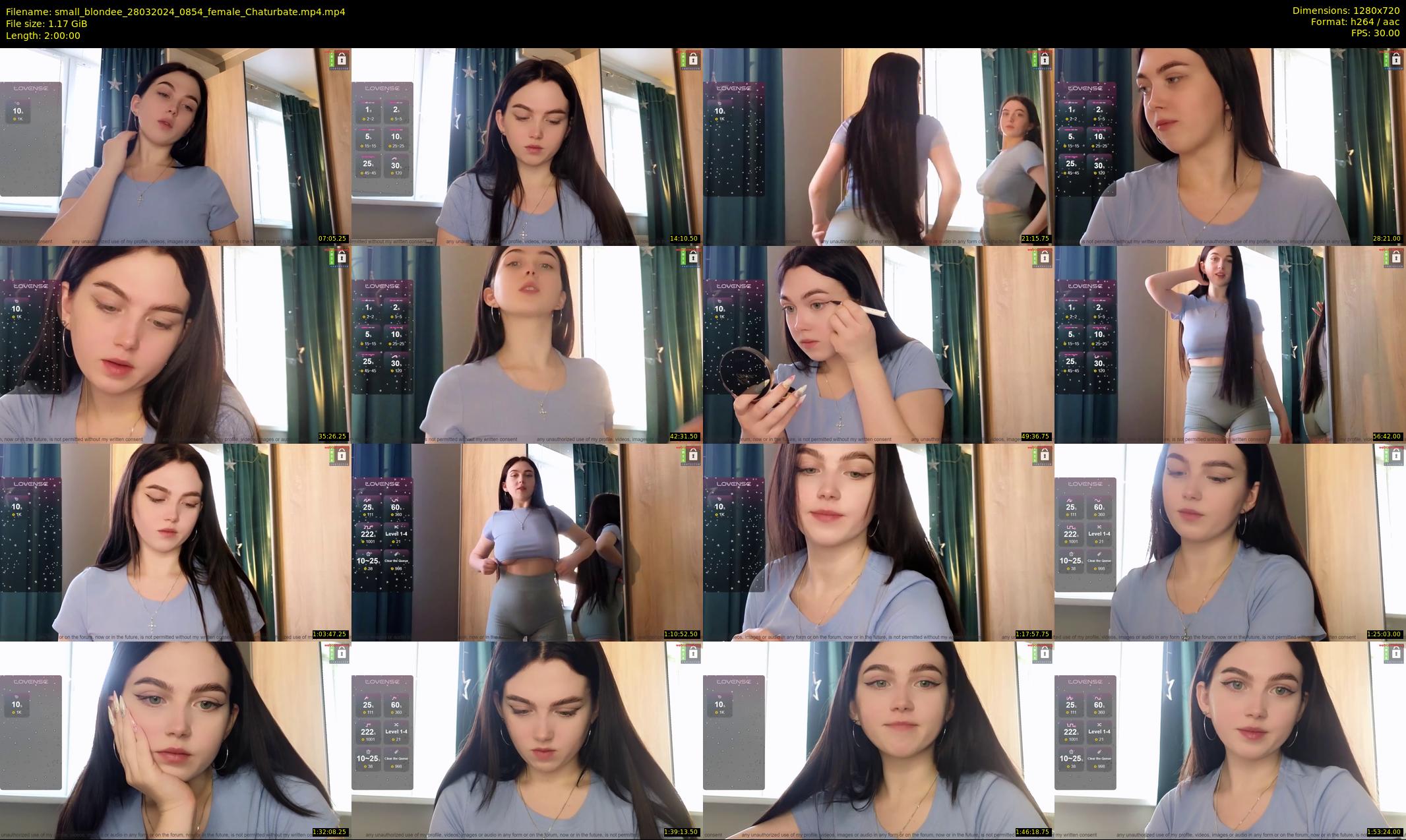 small_blondee — 120 minute Chaturbate female cam show recording, 720p, Mar 28, 2024