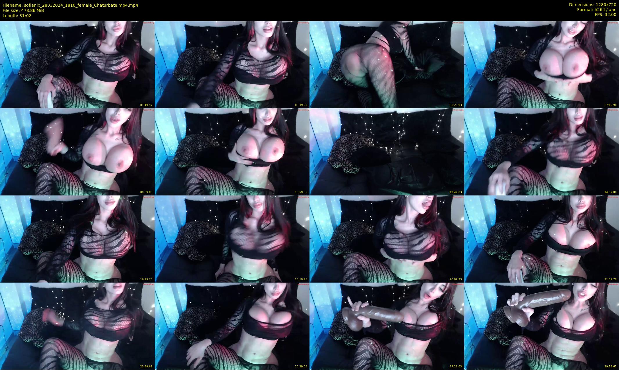 sofianix — 32 minute Chaturbate female cam show recording, 720p, Mar 28, 2024