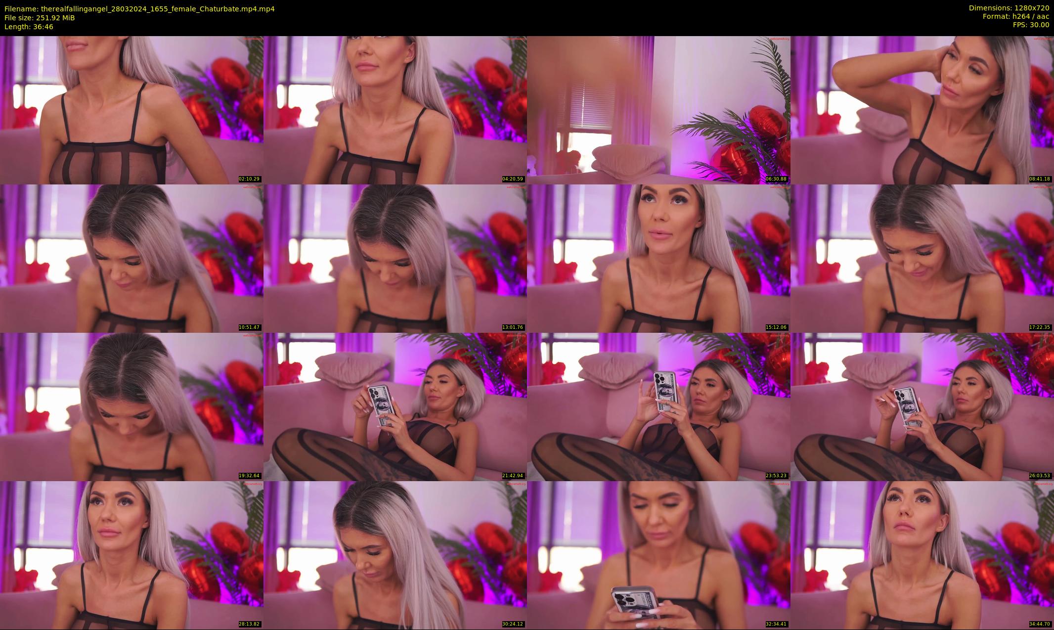 therealfallingangel — 37 minute Chaturbate female cam show recording, 720p, Mar 28, 2024