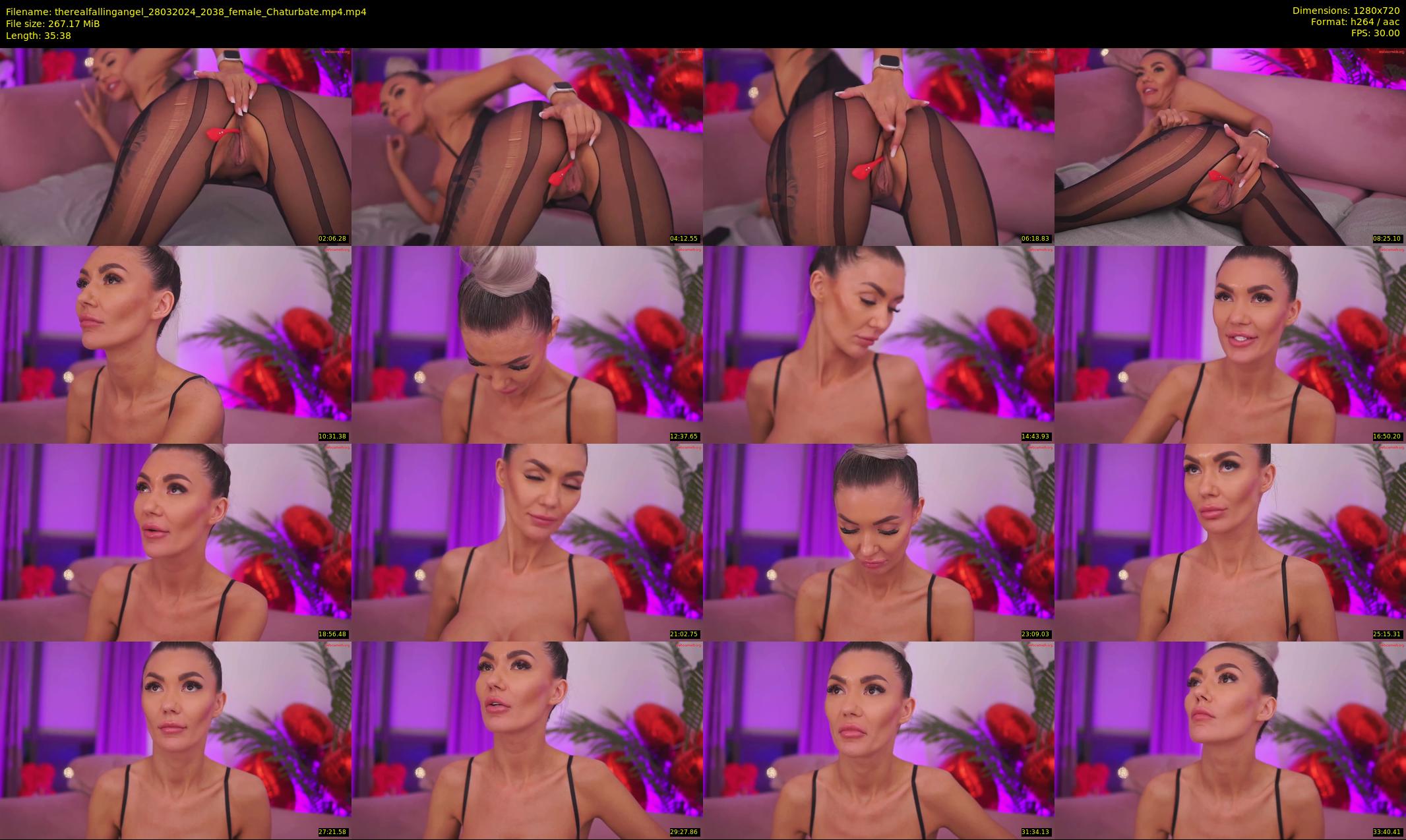 therealfallingangel — 36 minute Chaturbate female cam show recording, 720p, Mar 28, 2024