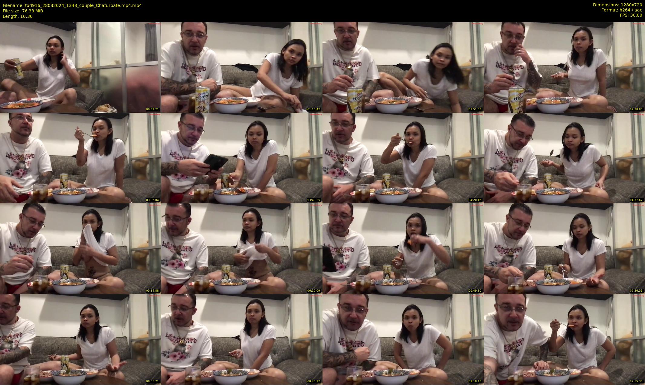 tod916 — 11 minute Chaturbate couple cam show recording, 720p, Mar 28, 2024