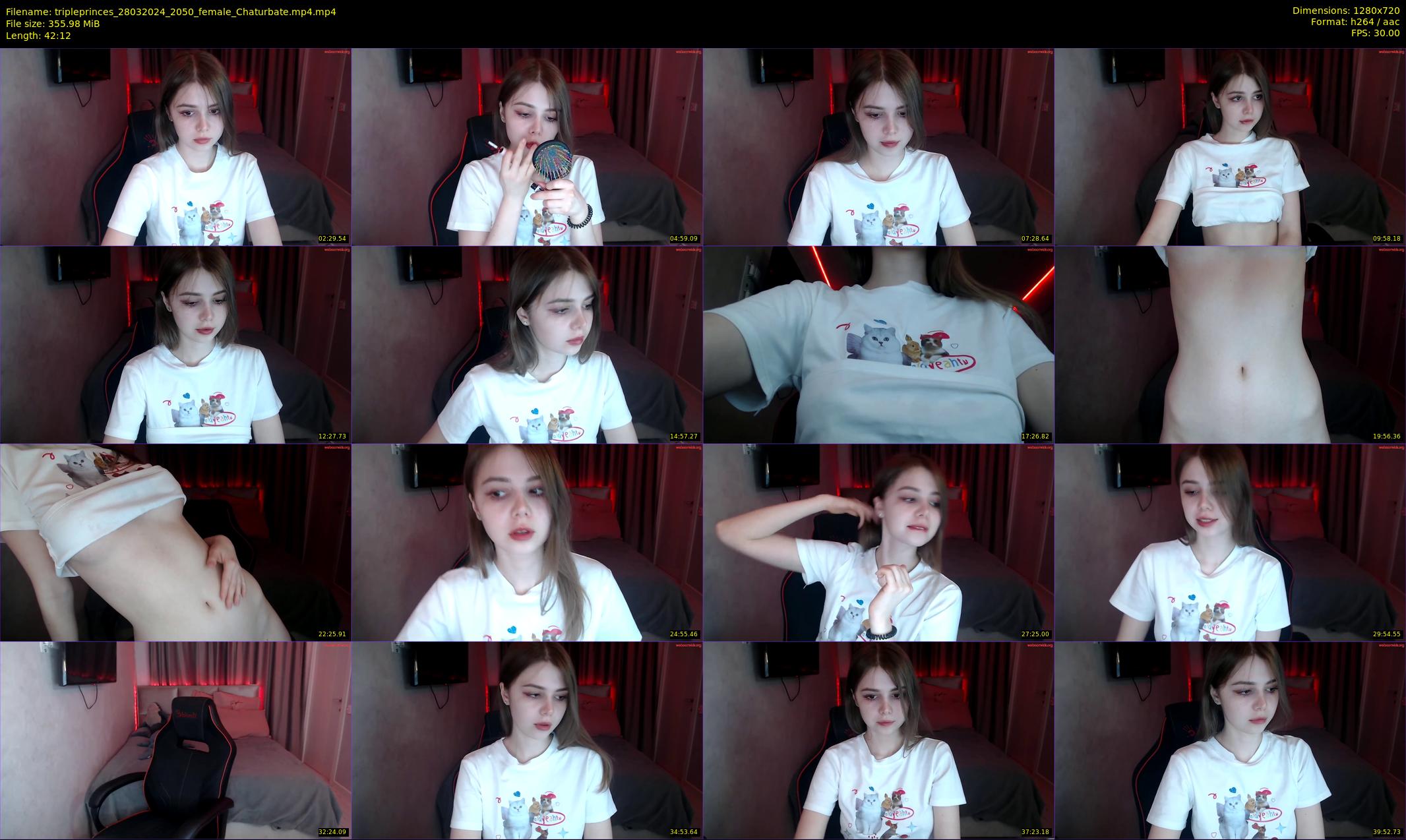 tripleprinces — 43 minute Chaturbate female cam show recording, 720p, Mar 28, 2024