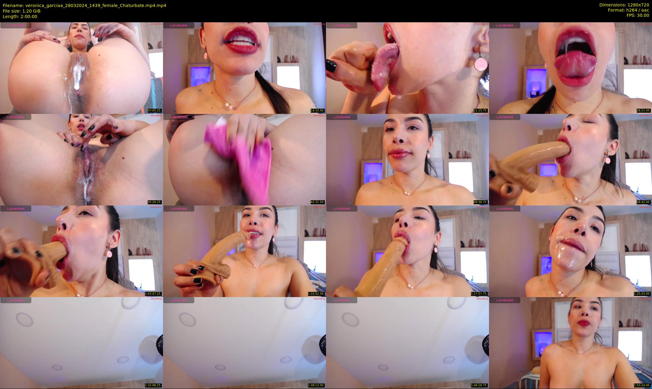 veronica_garciaa — 120 minute Chaturbate female cam show recording, 720p, Mar 28, 2024
