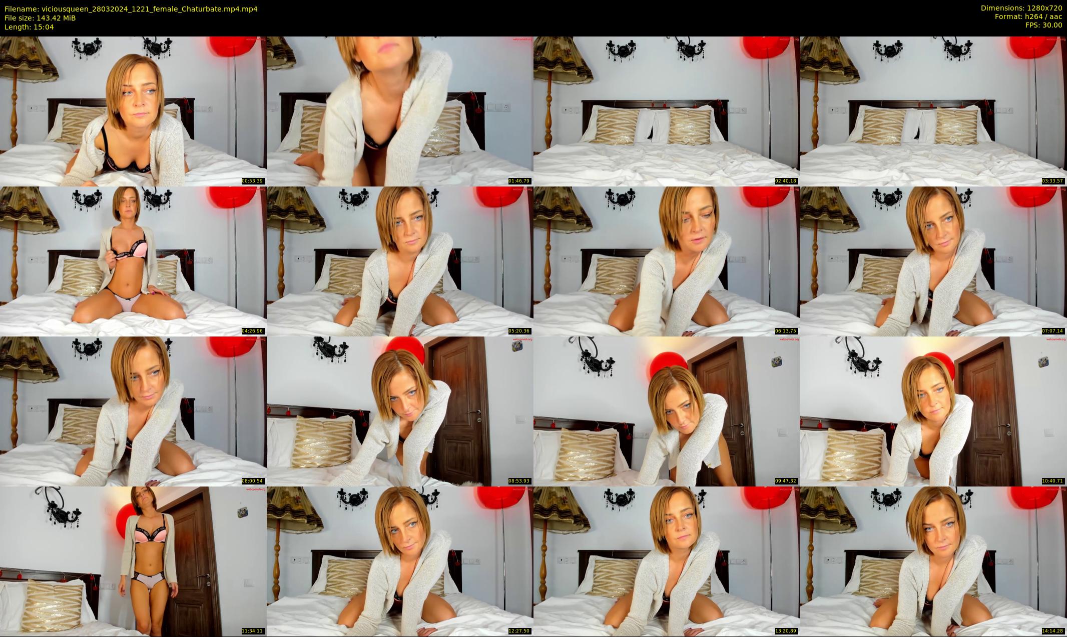 viciousqueen — 16 minute Chaturbate female cam show recording, 720p, Mar 28, 2024