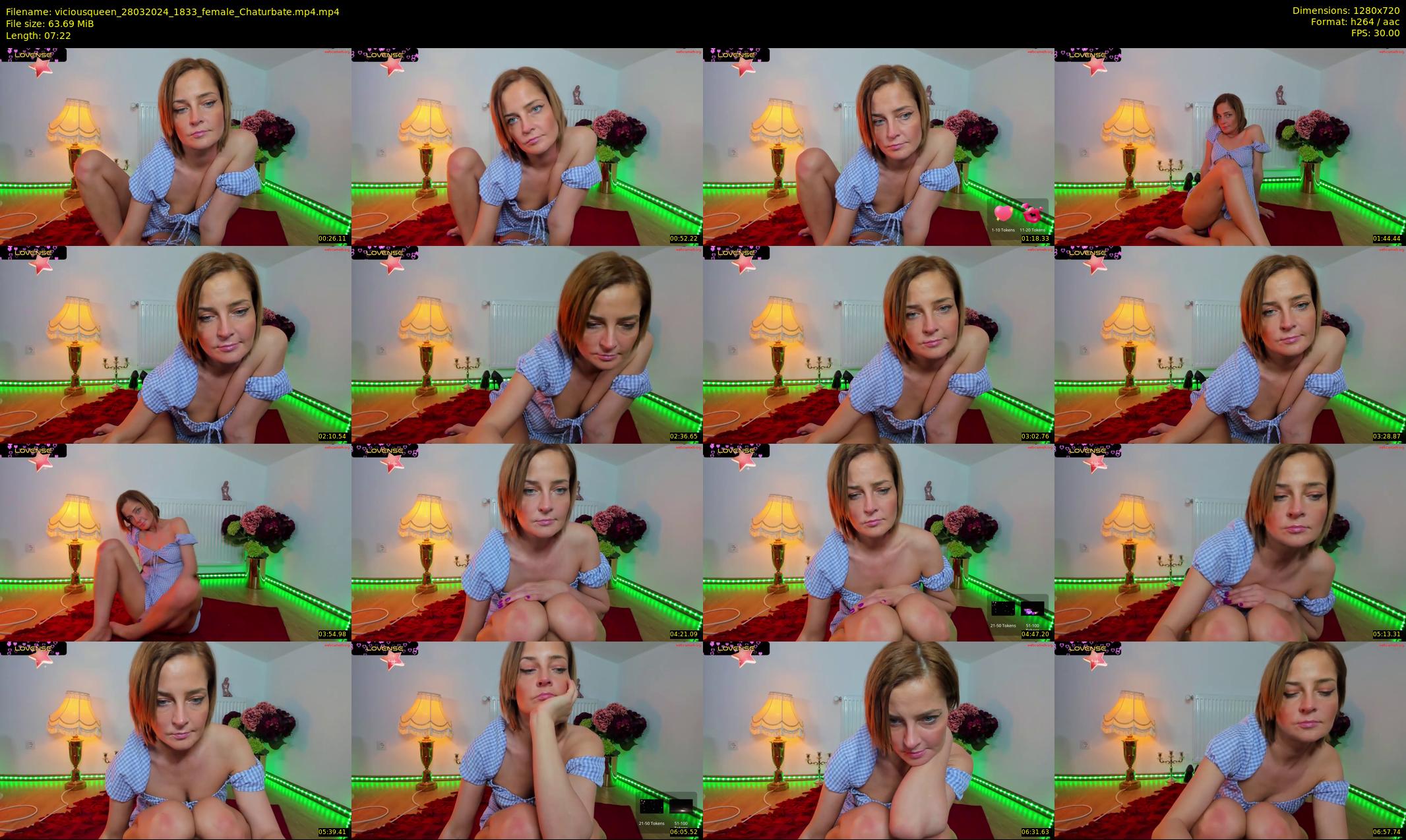 viciousqueen — 8 minute Chaturbate female cam show recording, 720p, Mar 28, 2024