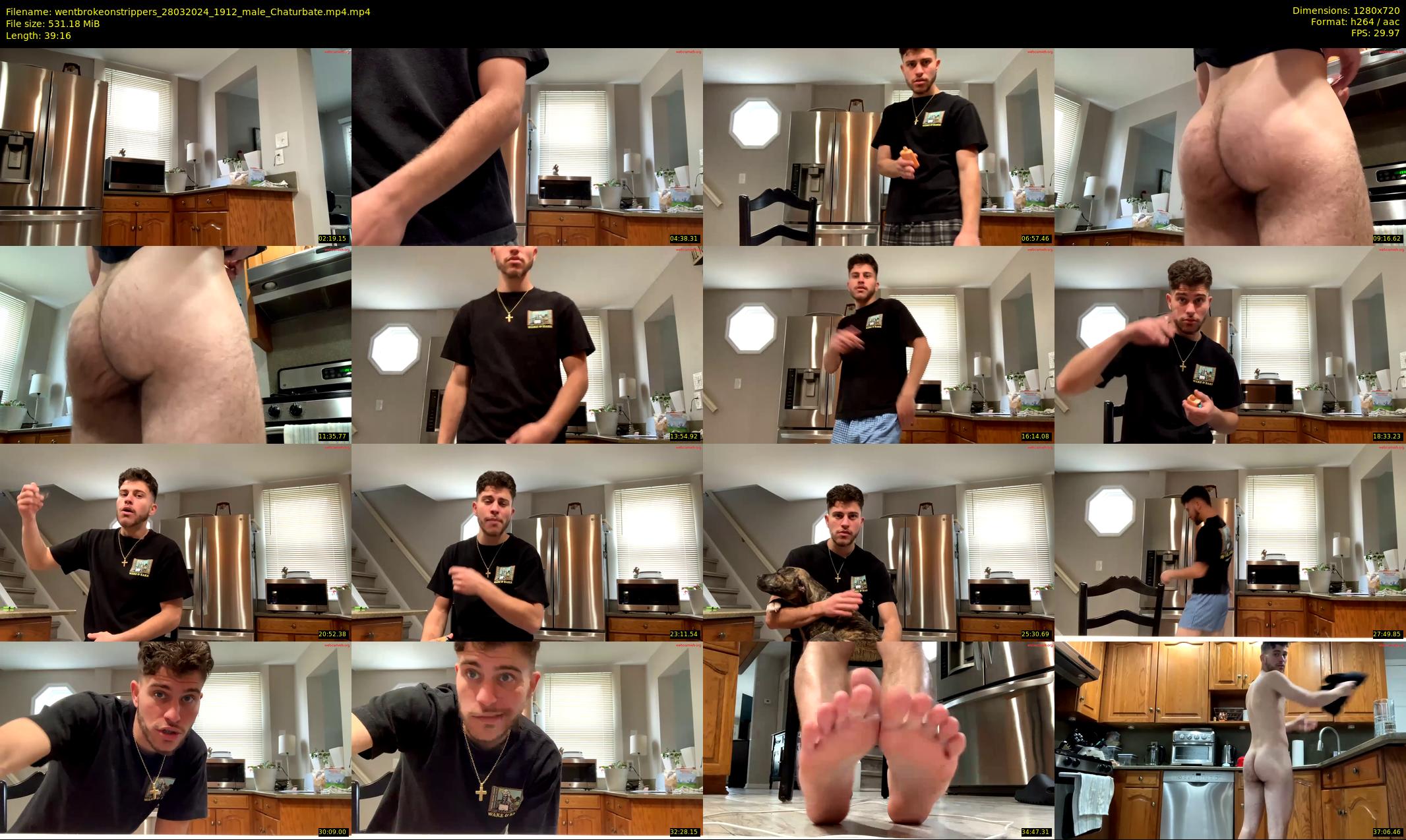 wentbrokeonstrippers — 40 minute Chaturbate male cam show recording, 720p, Mar 28, 2024