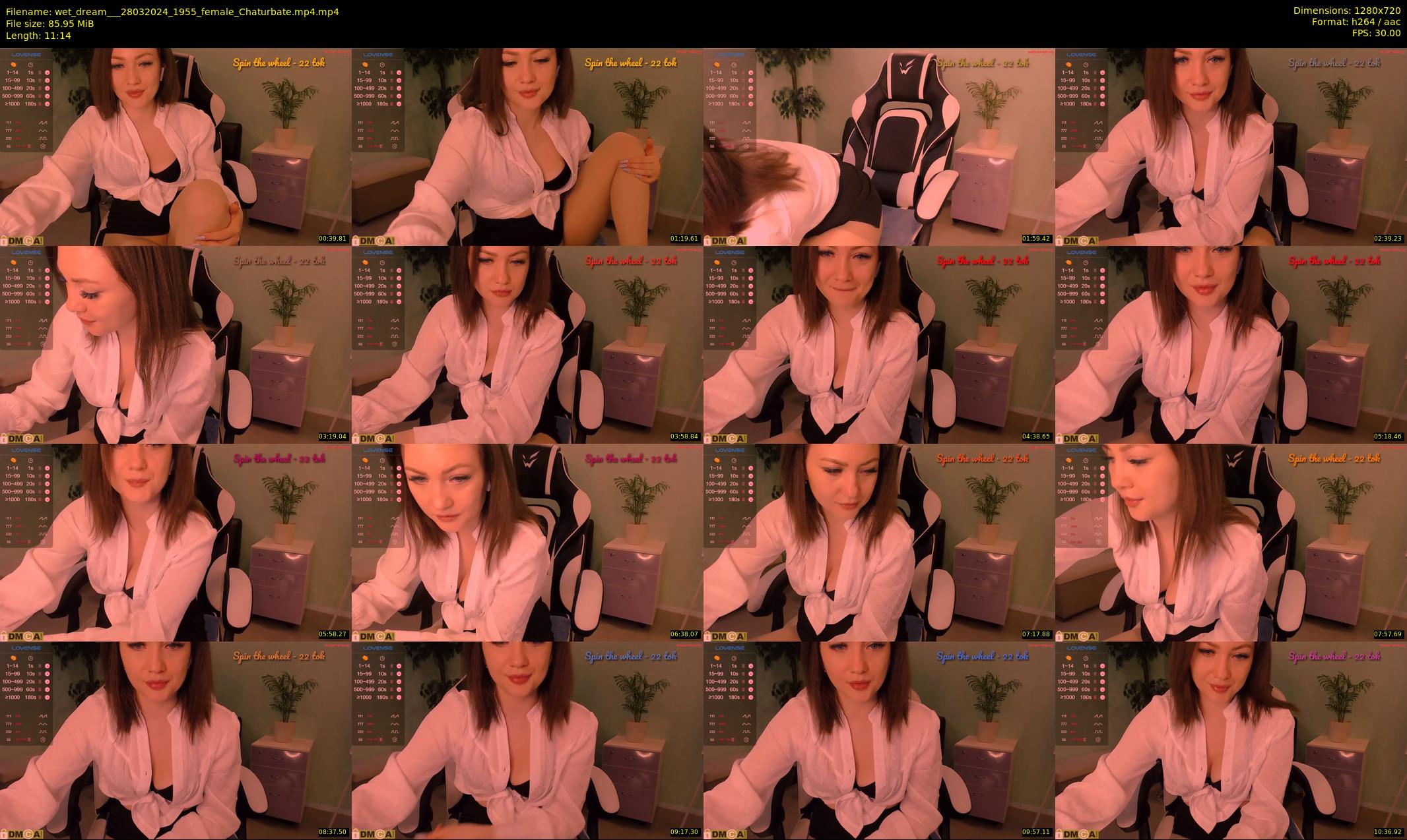 wet_dream__ — 12 minute Chaturbate female cam show recording, 720p, Mar 28, 2024