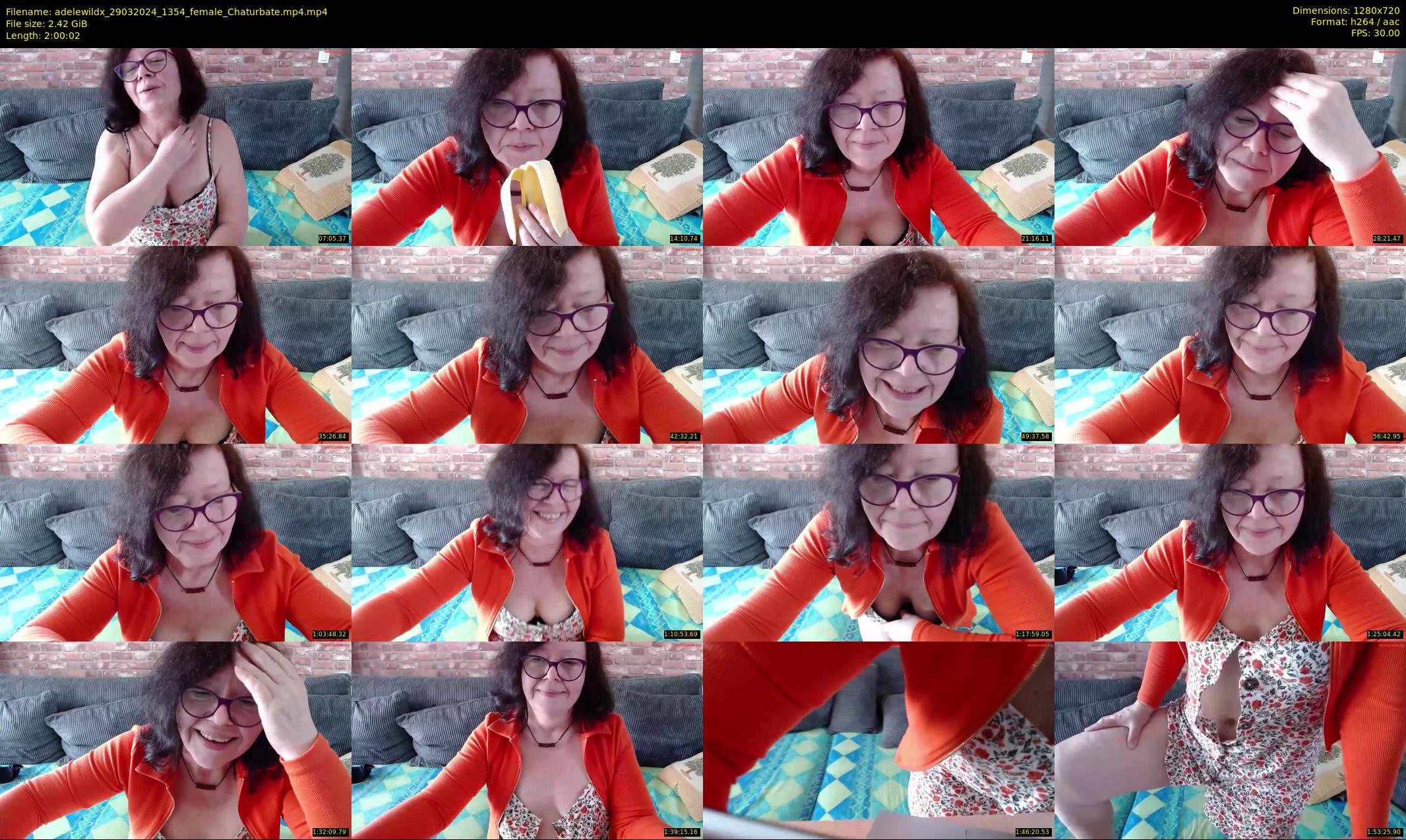 adelewildx — 121 minute Chaturbate female cam show recording, 720p, Mar 29, 2024