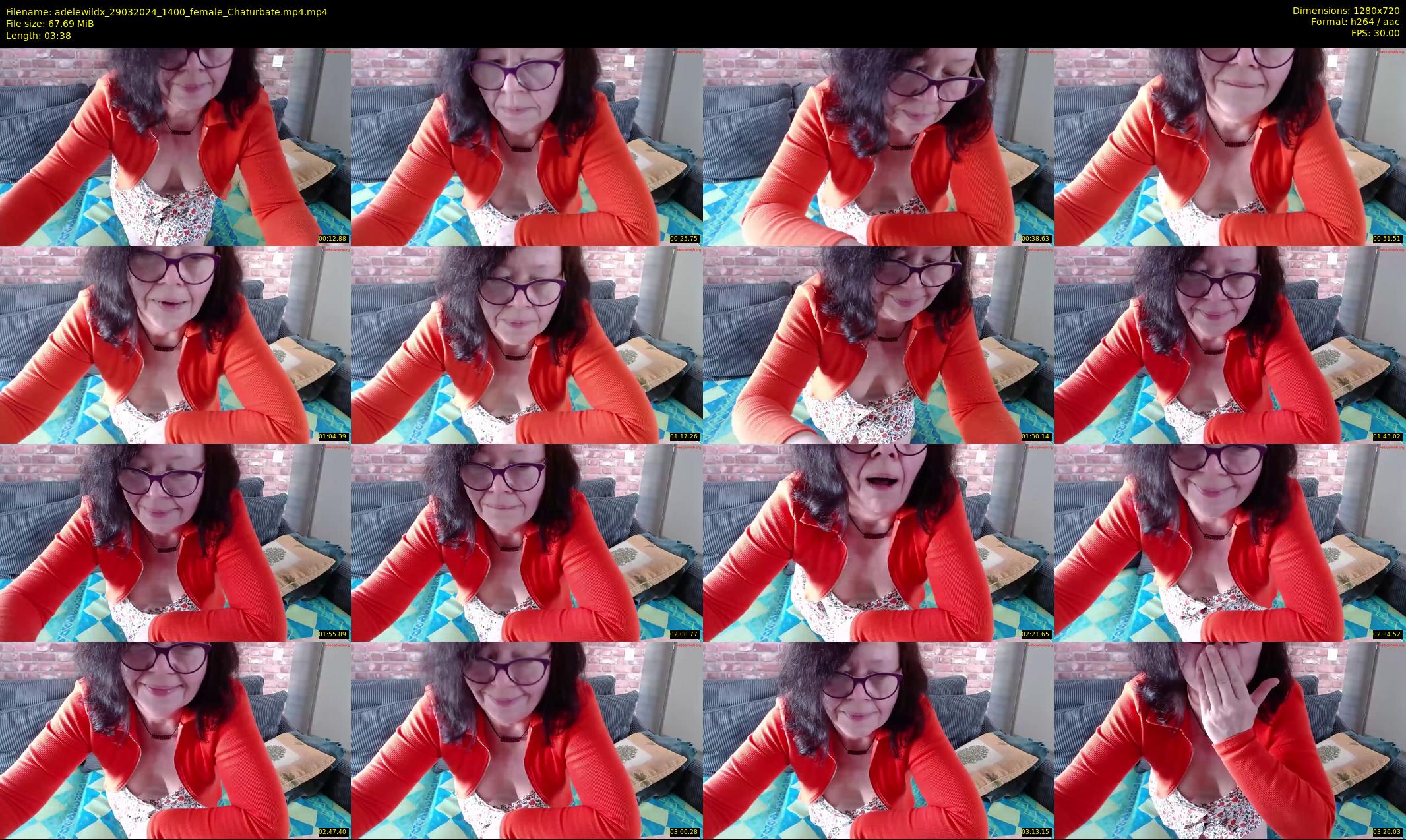 adelewildx — 4 minute Chaturbate female cam show recording, 720p, Mar 29, 2024