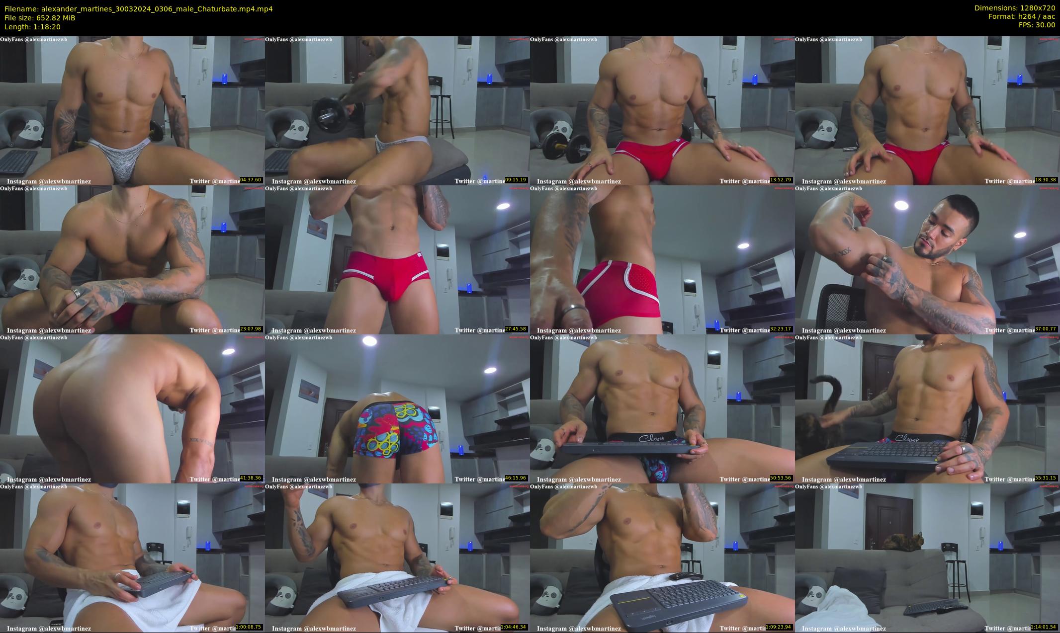 alexander_martines — 79 minute Chaturbate male cam show recording, 720p, Mar 30, 2024