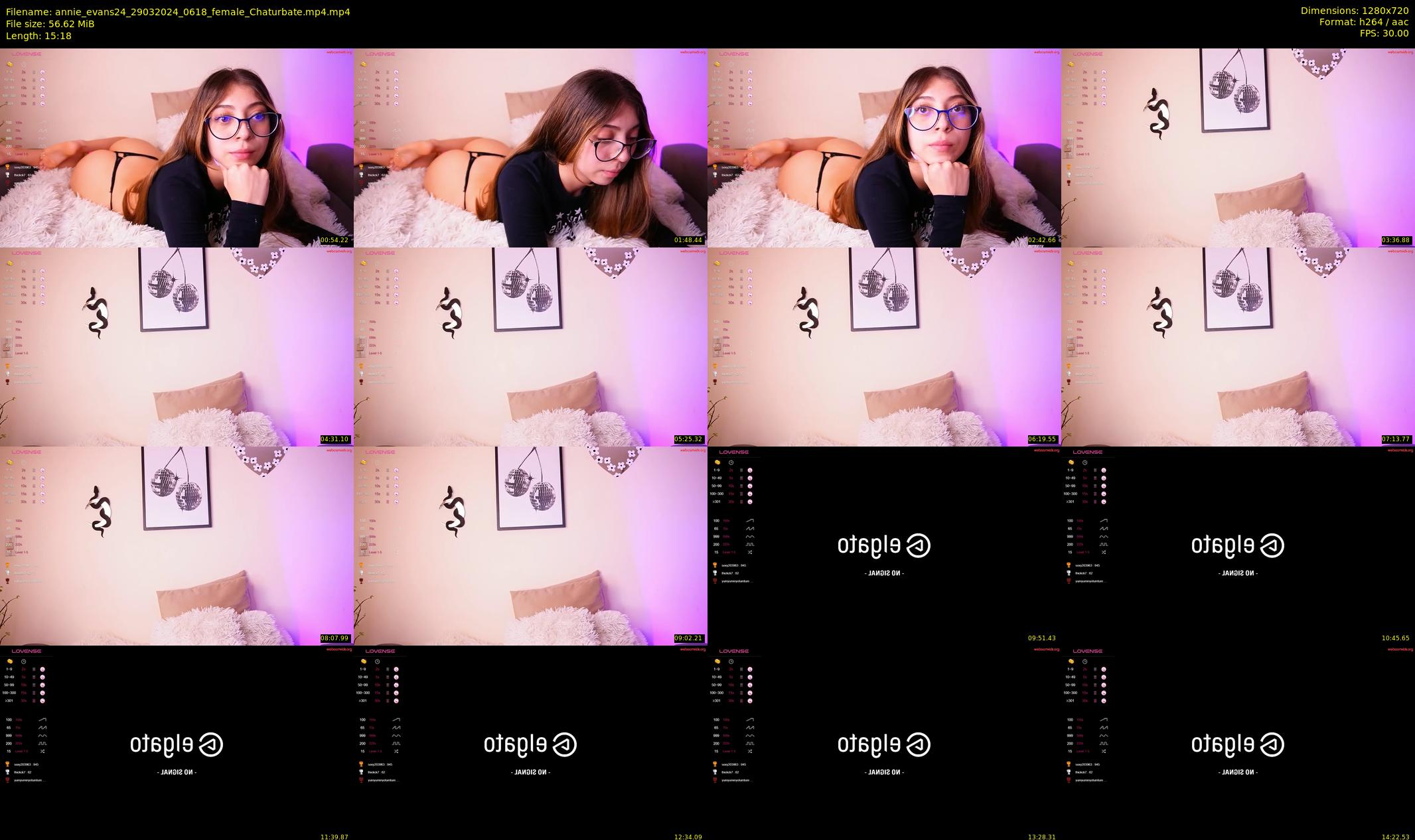 annie_evans24 — 16 minute Chaturbate female cam show recording, 720p, Mar 29, 2024