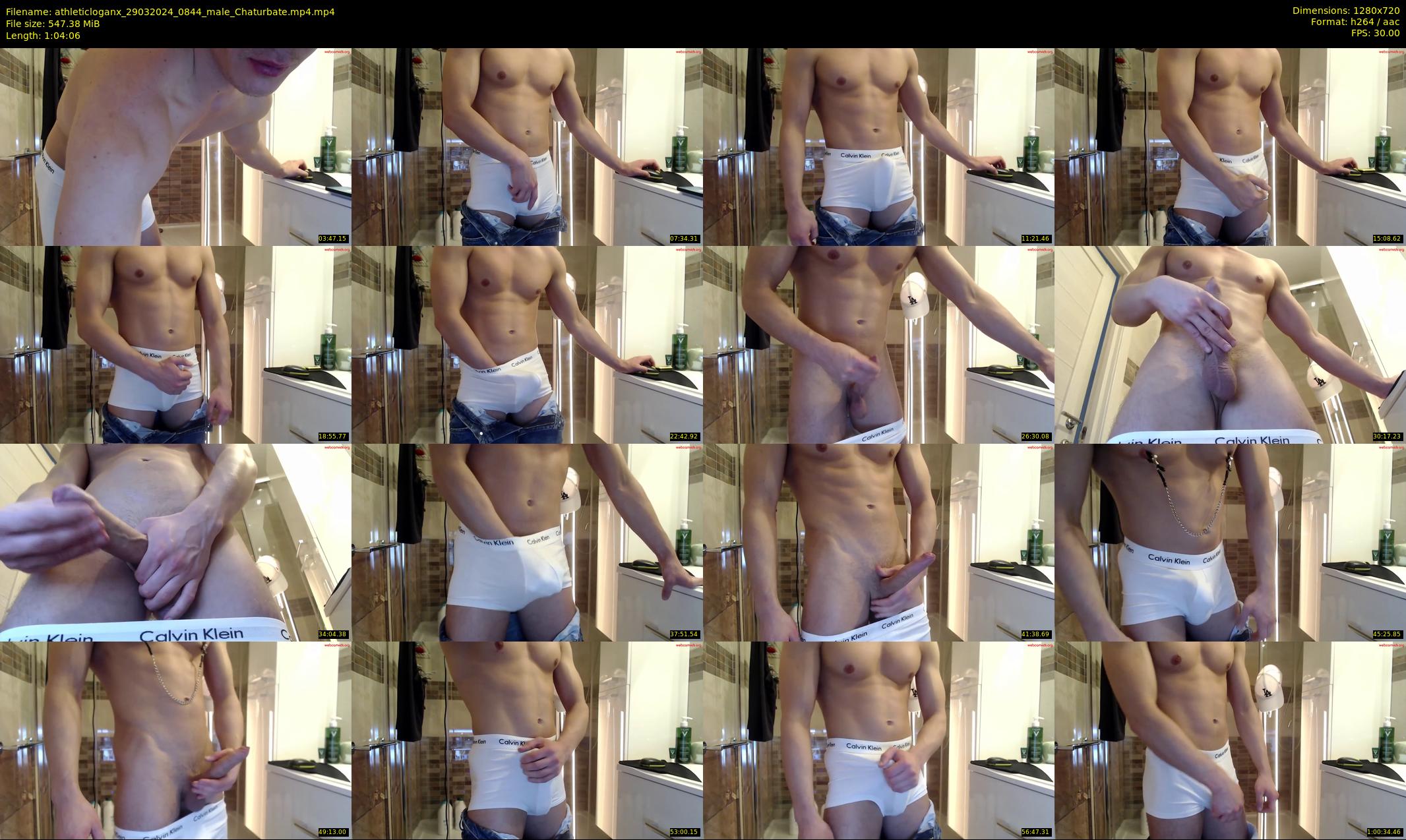 athleticloganx — 65 minute Chaturbate male cam show recording, 720p, Mar 29, 2024