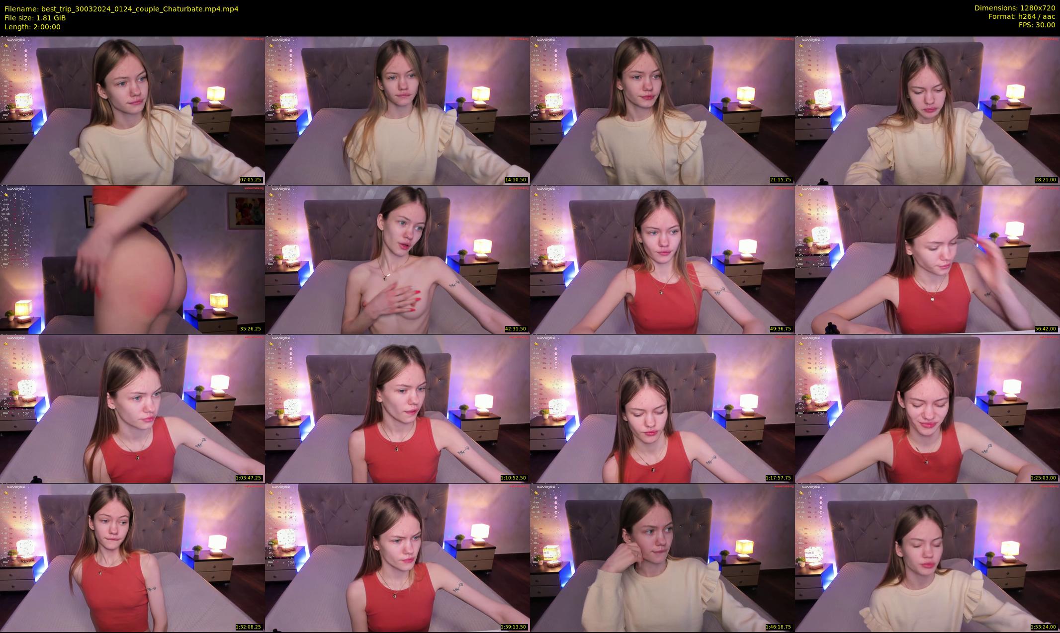 best_trip — 120 minute Chaturbate couple cam show recording, 720p, Mar 30, 2024