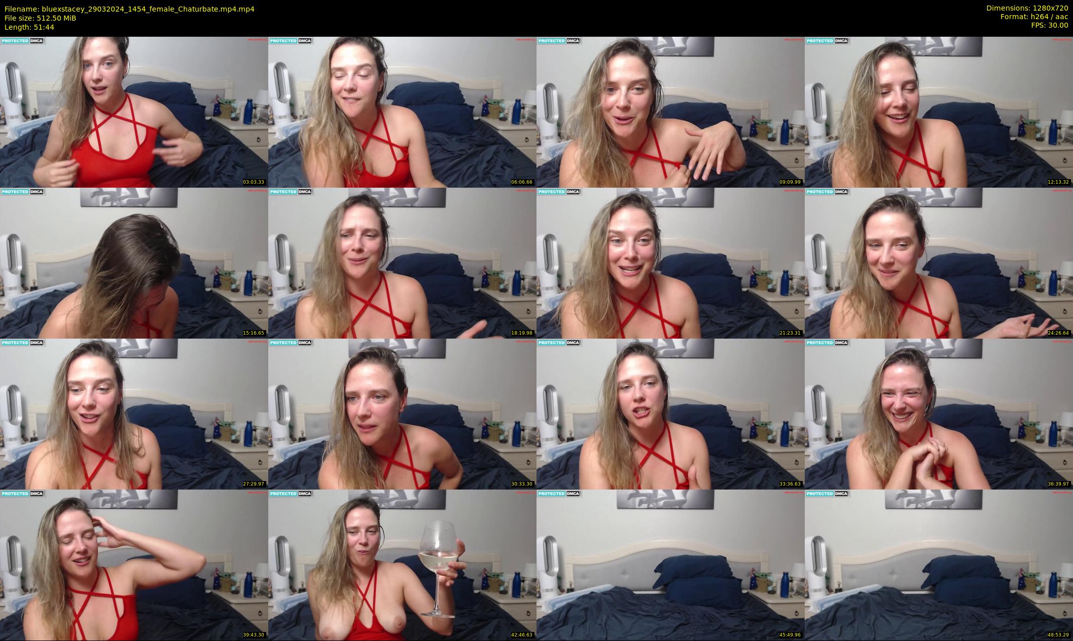 bluexstacey — 52 minute Chaturbate female cam show recording, 720p, Mar 29, 2024