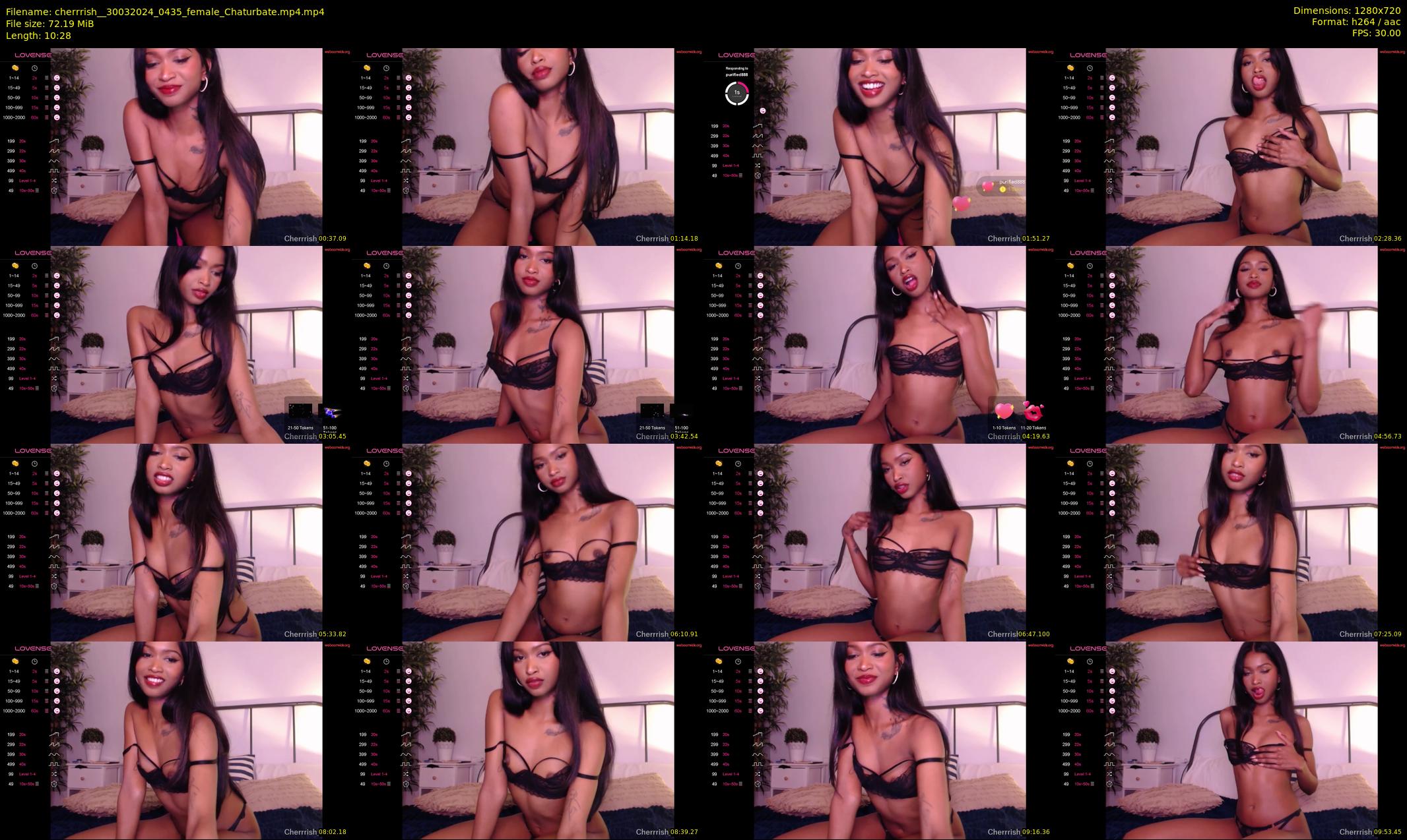cherrrish_ — 11 minute Chaturbate female cam show recording, 720p, Mar 30, 2024