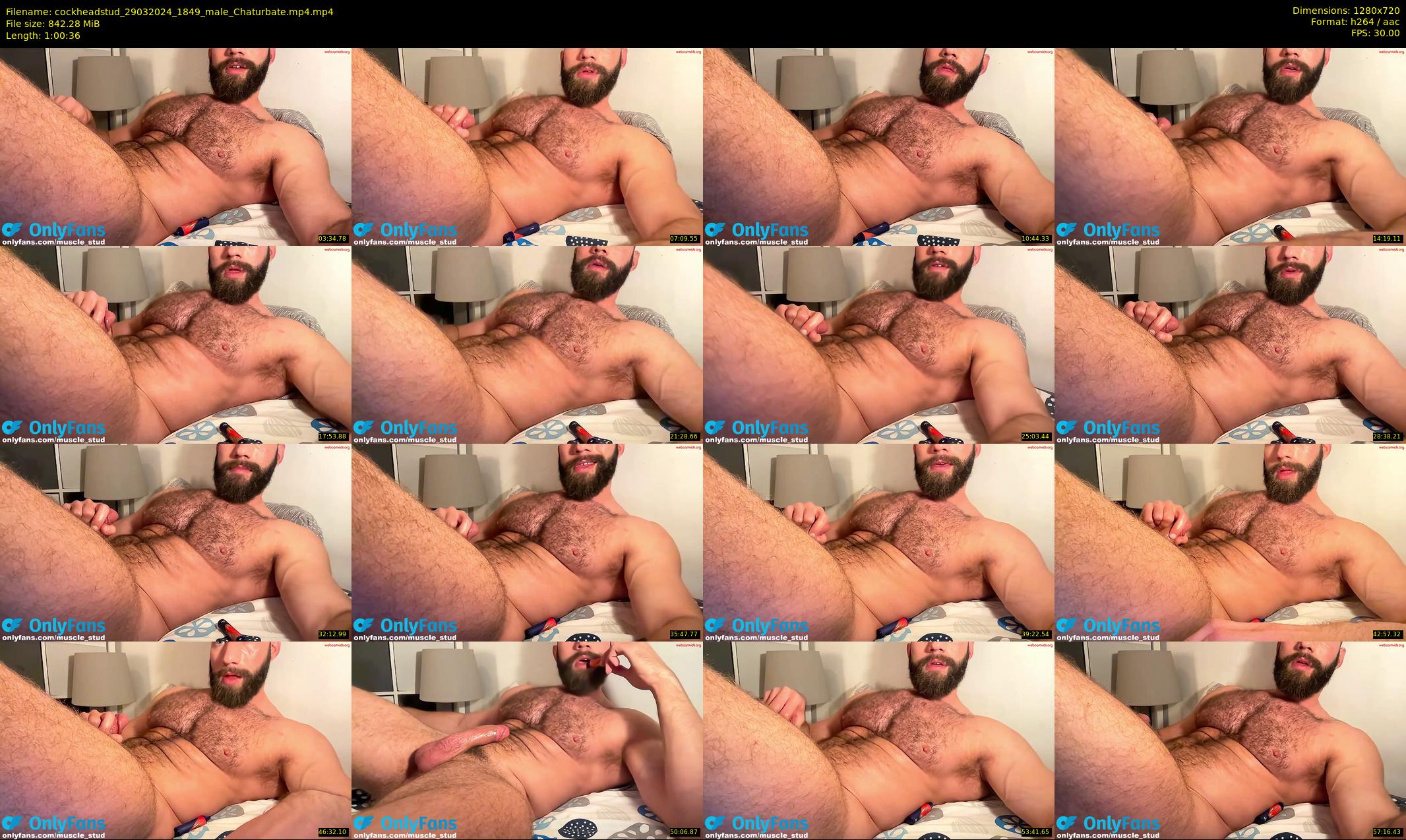 cockheadstud — 61 minute Chaturbate male cam show recording, 720p, Mar 29, 2024