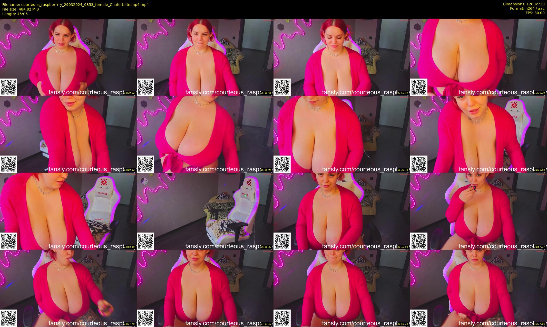 courteous_raspberrrry — 46 minute Chaturbate female cam show recording, 720p, Mar 29, 2024