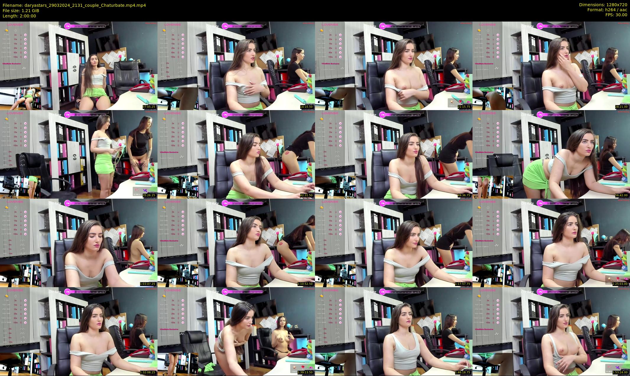 daryastars — 120 minute Chaturbate couple cam show recording, 720p, Mar 29, 2024
