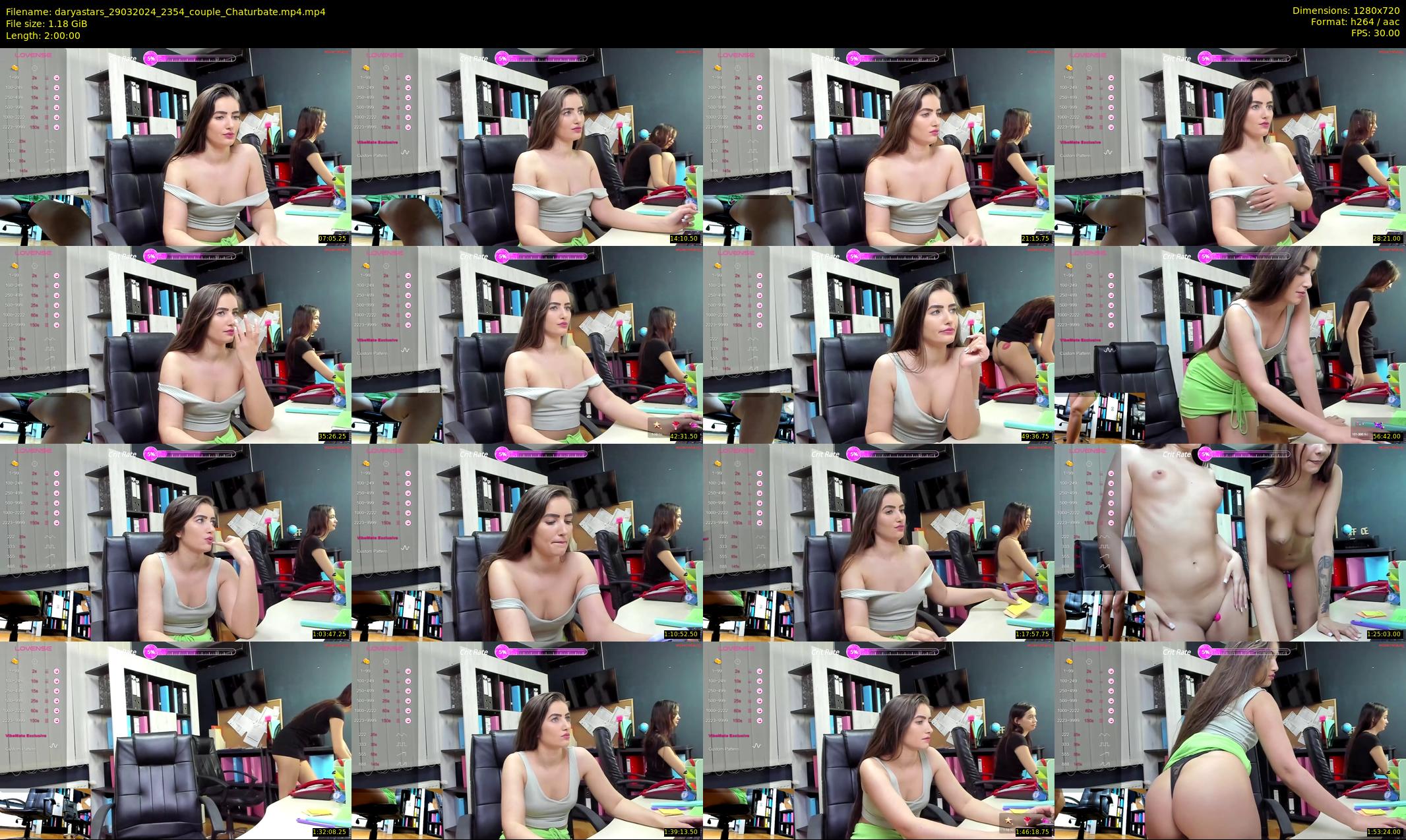 daryastars — 120 minute Chaturbate couple cam show recording, 720p, Mar 29, 2024