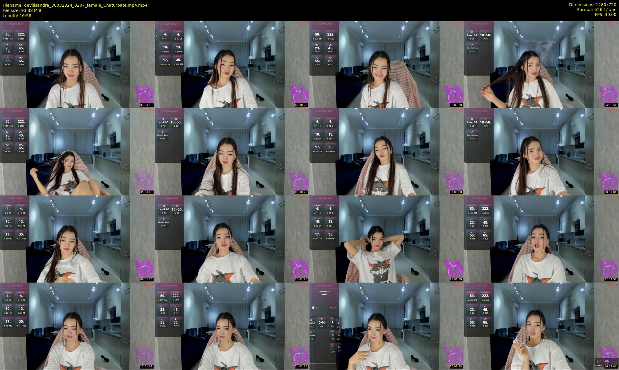 devillsandra — 17 minute Chaturbate female cam show recording, 720p, Mar 30, 2024