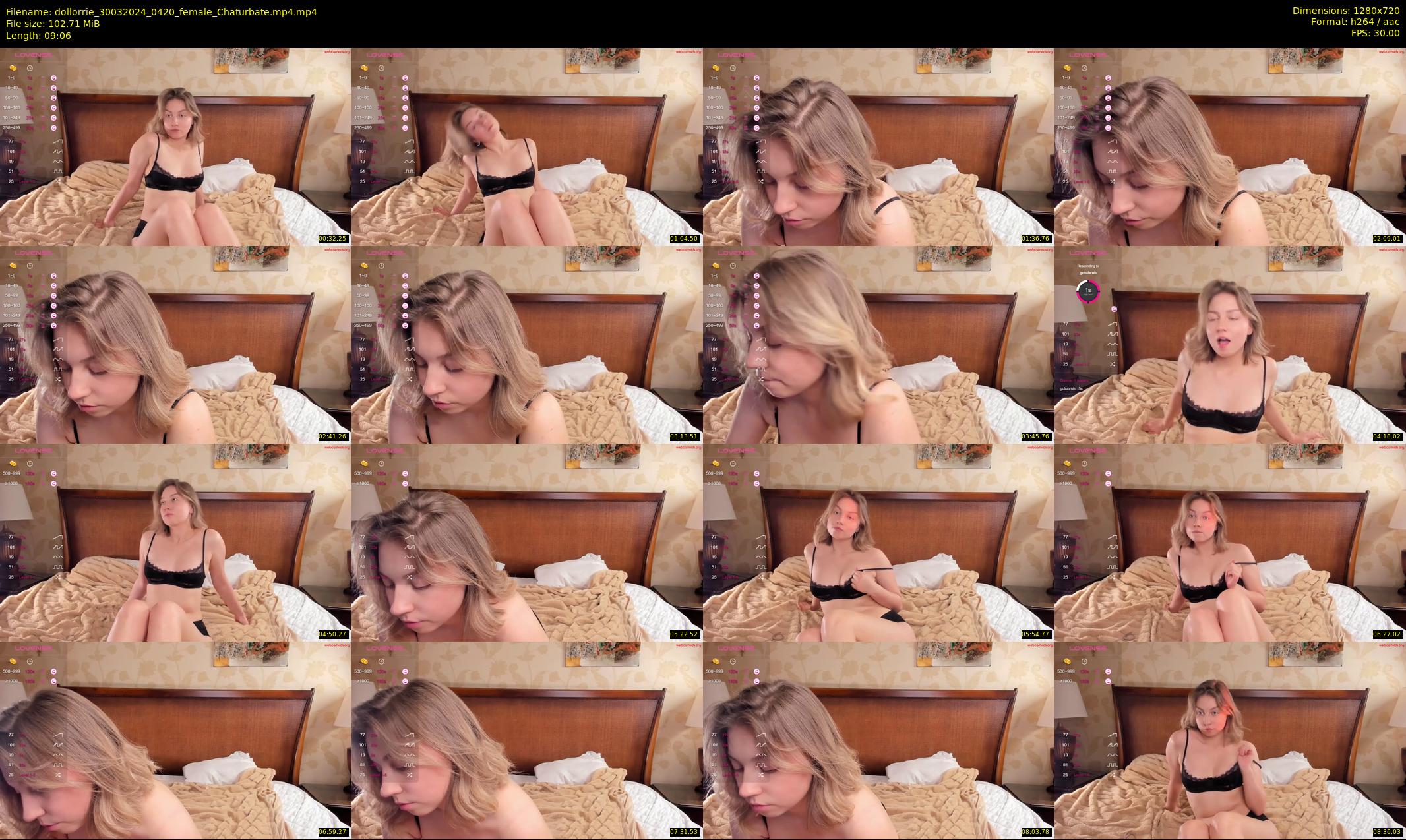 dollorrie — 10 minute Chaturbate couple cam show recording, 720p, Mar 30, 2024