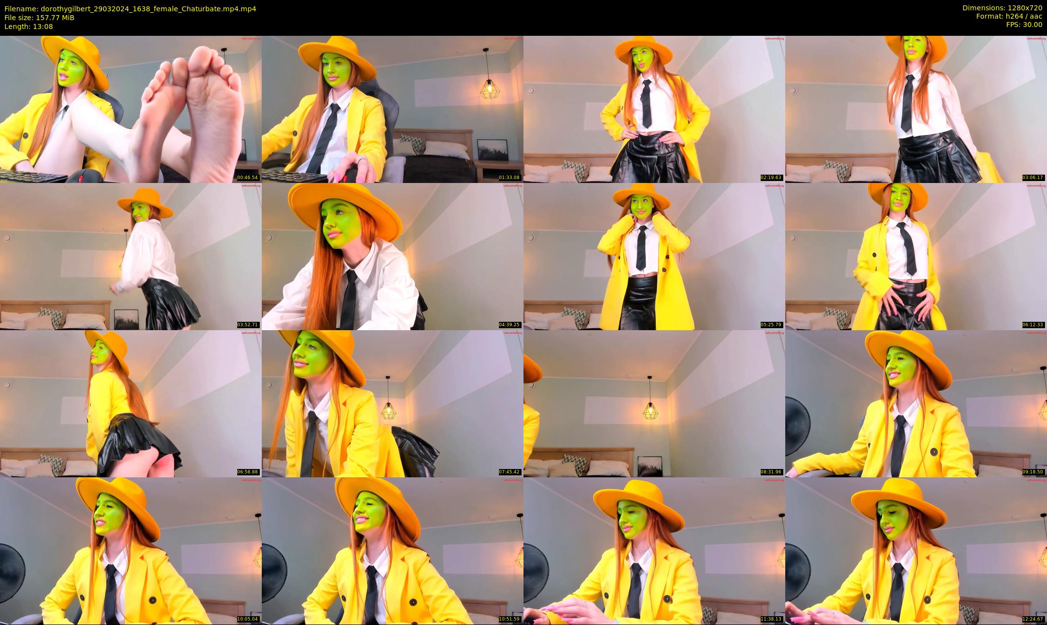 dorothygilbert — 14 minute Chaturbate female cam show recording, 720p, Mar 29, 2024