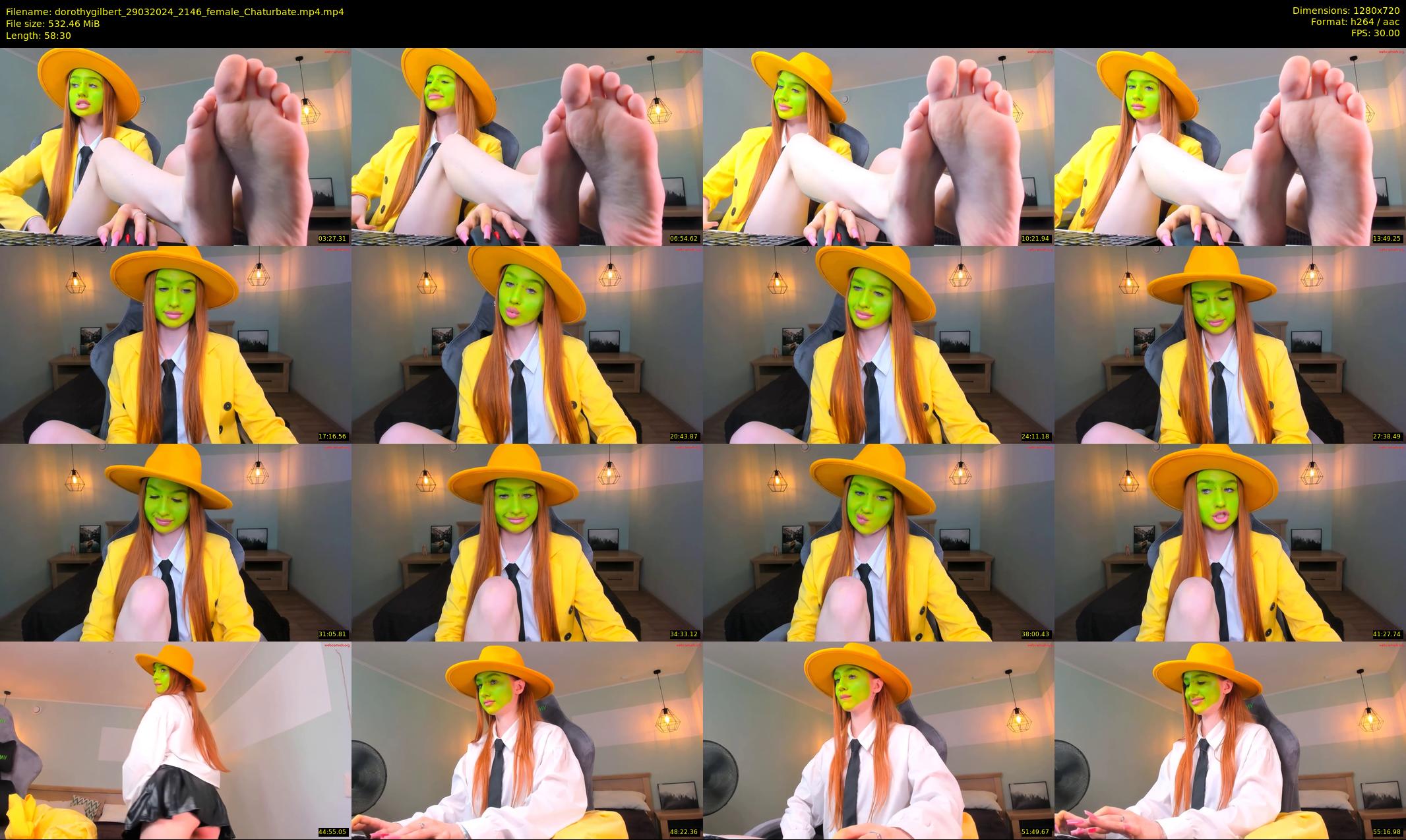 dorothygilbert — 59 minute Chaturbate female cam show recording, 720p, Mar 29, 2024