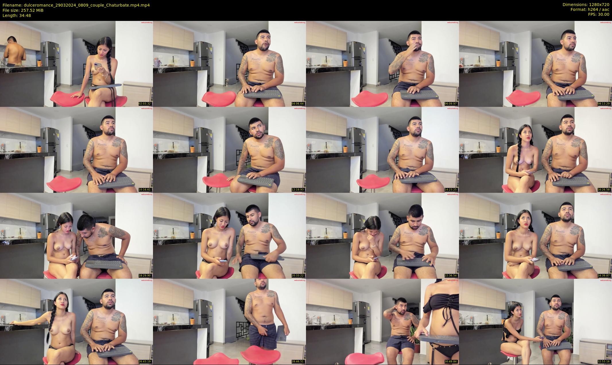 dulceromance — 35 minute Chaturbate couple cam show recording, 720p, Mar 29, 2024
