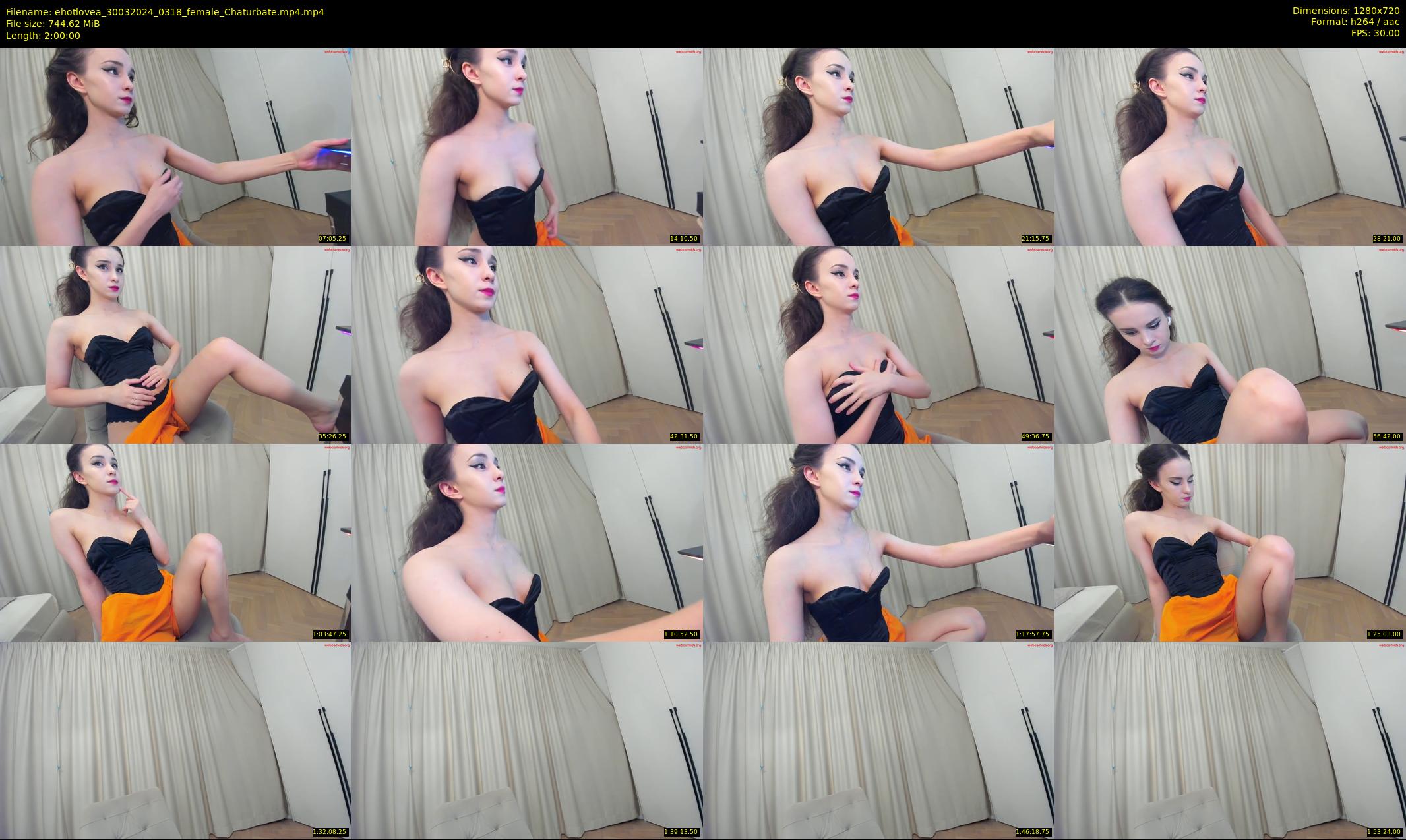 ehotlovea — 120 minute Chaturbate female cam show recording, 720p, Mar 30, 2024