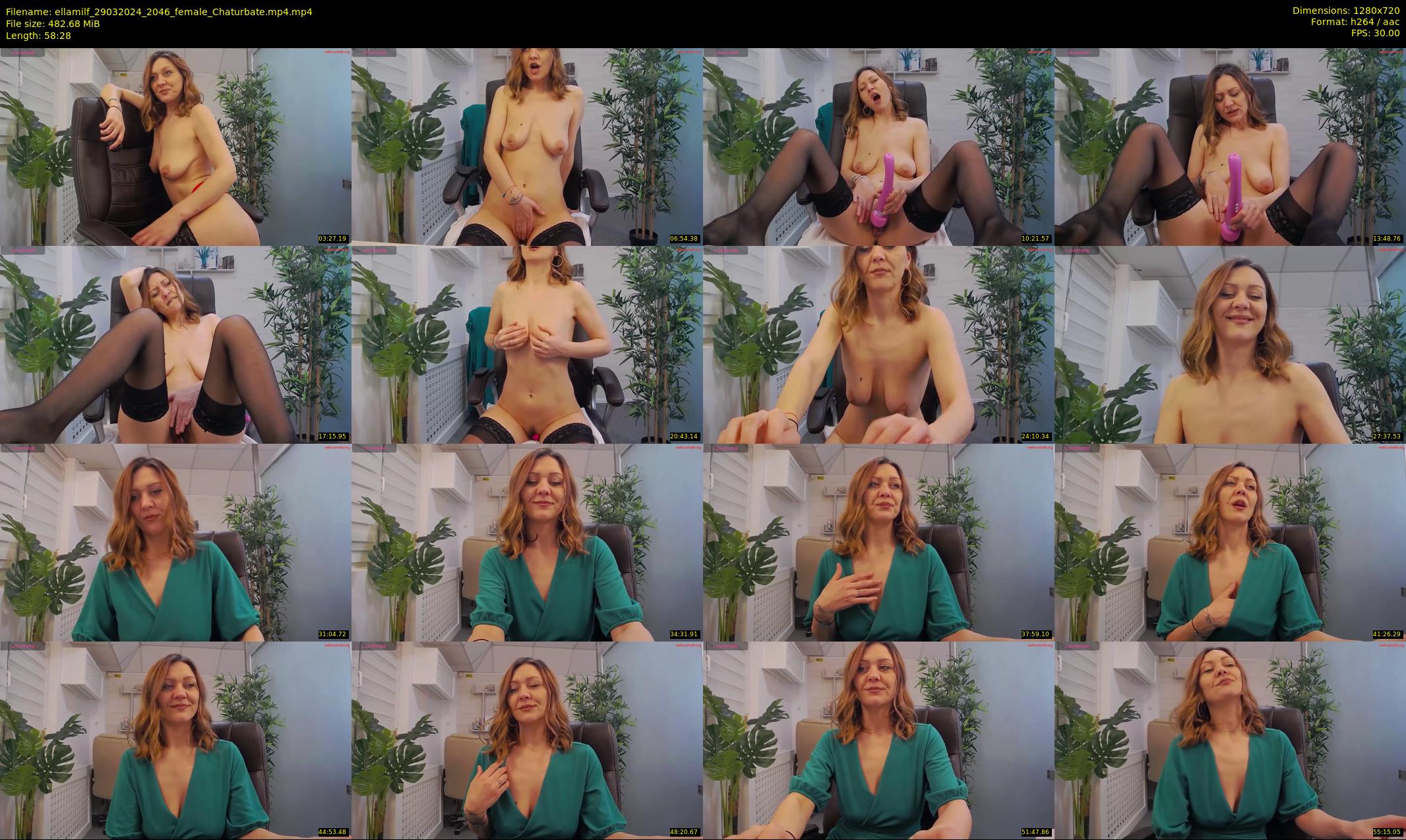 ellamilf — 59 minute Chaturbate female cam show recording, 720p, Mar 29, 2024