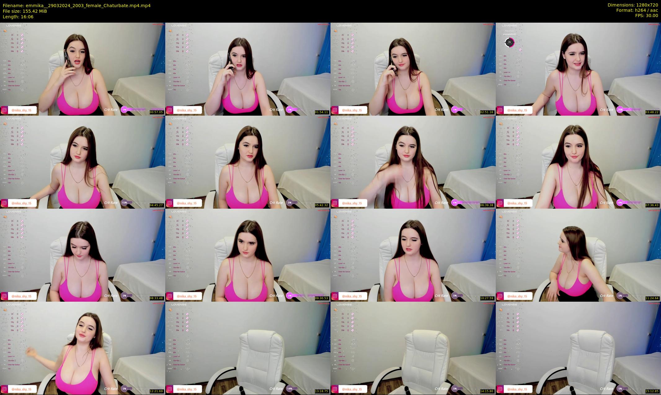 emmika_ — 17 minute Chaturbate female cam show recording, 720p, Mar 29, 2024