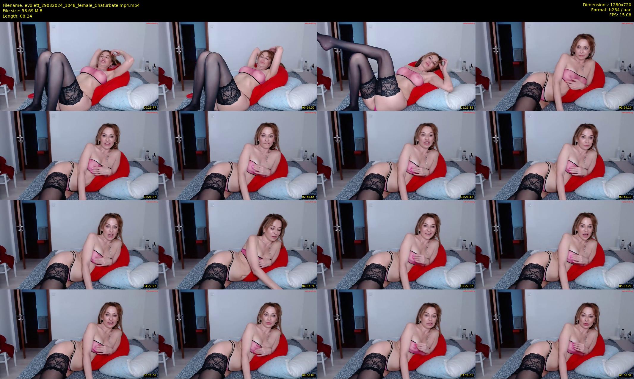 evolett — 9 minute Chaturbate female cam show recording, 720p, Mar 29, 2024
